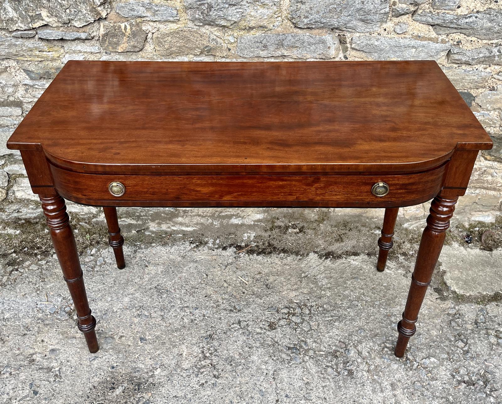 Regency Mahogany Breakfront Side Table (1 of 16) Regency Mahogany Breakfront Side Table (1 of 16)