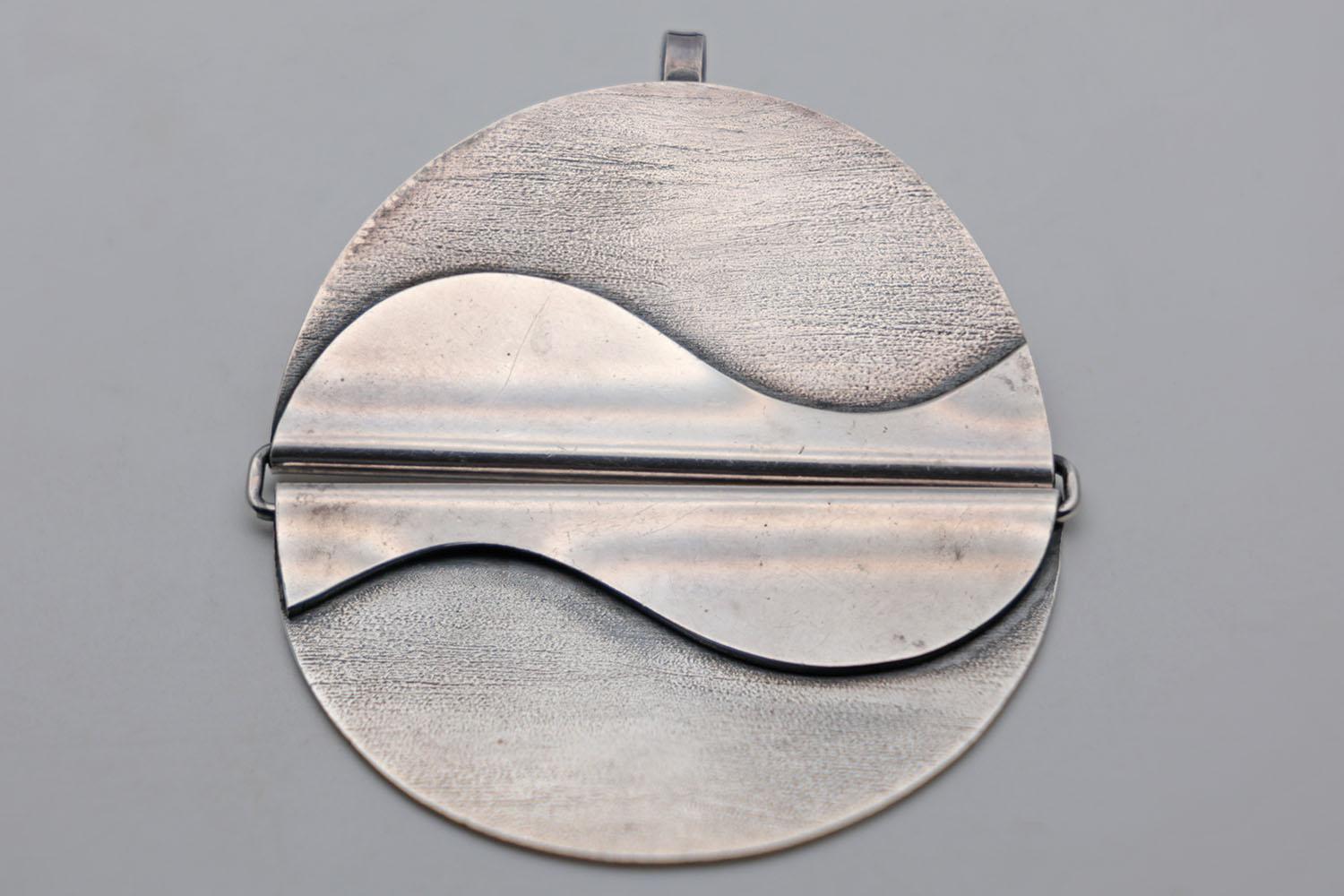 Norwegian Silver Pendant by Tone Vigeland (1 of 2)