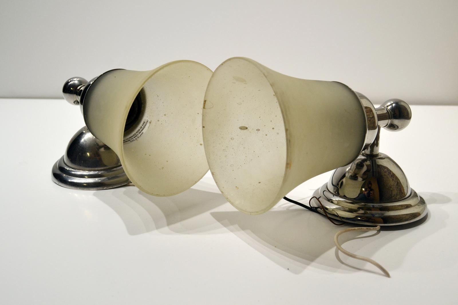 Retro American 1960s Glass Lights (1 of 5)