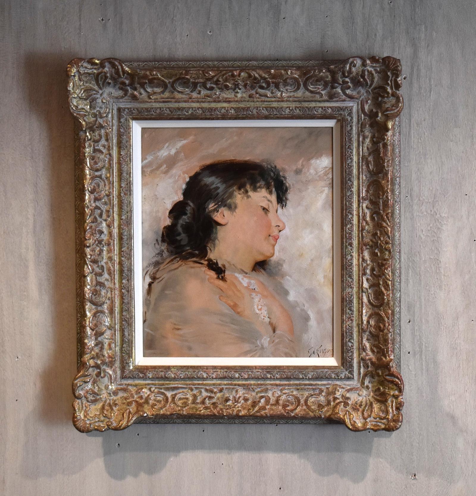 Oil Portrait by George Henry Evison 1871-1928 (1 of 7) Oil Portrait by George Henry Evison 1871-1928 (1 of 7)