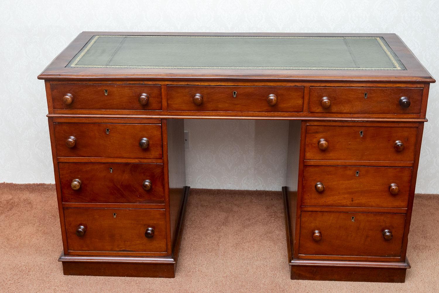 Victorian Three Part Desk (1 of 8)