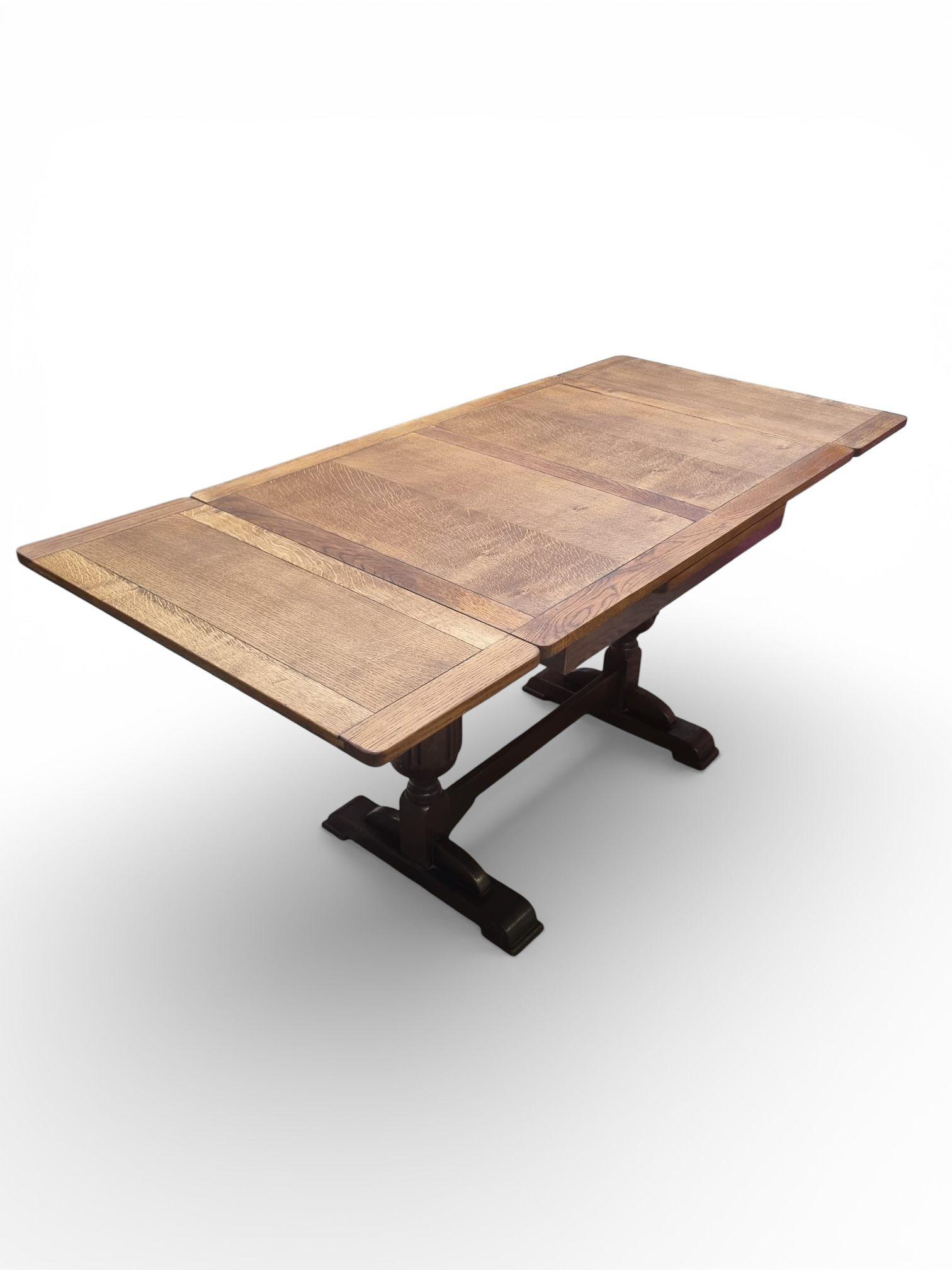 Vintage Extending Oak Dining Table / C1960 (1 of 9) Vintage Extending Oak Dining Table / C1960 (1 of 9)