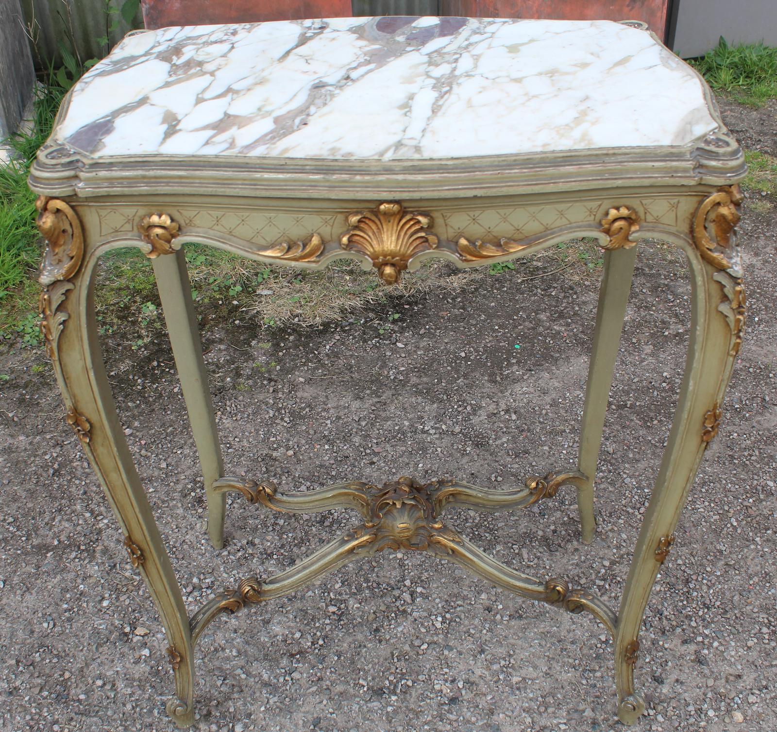 Antique French Occsional Table (1 of 6)