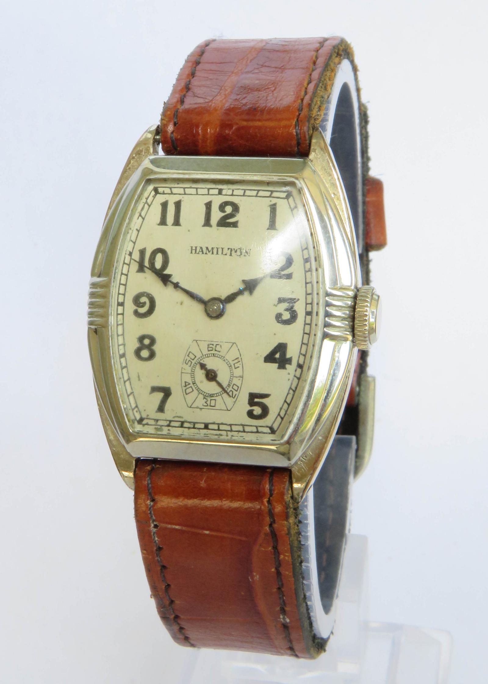 Watch : Gents Hamilton “perry” Wrist Watch (1 of 5)