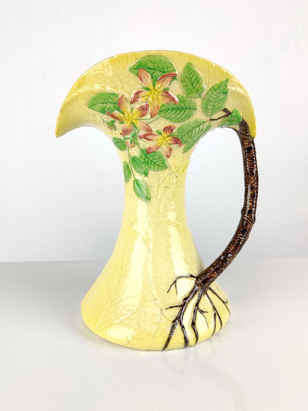 Carlton Ware Yellow 'Apple Blossom' Jug (1 of 9)