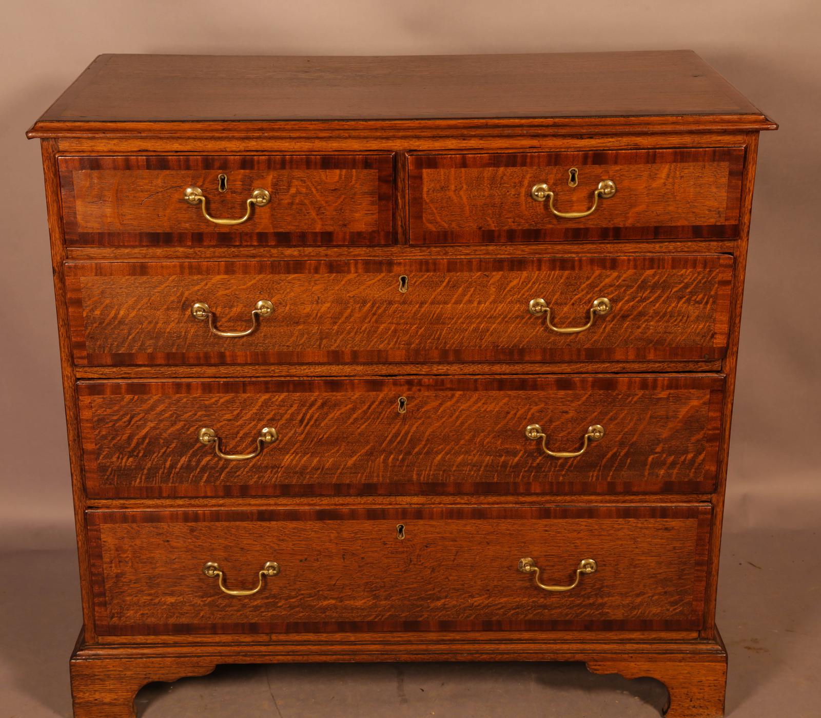 Georgian Oak Chest of Drawers c1780 (1 of 6) Georgian Oak Chest of Drawers c1780 (1 of 6)