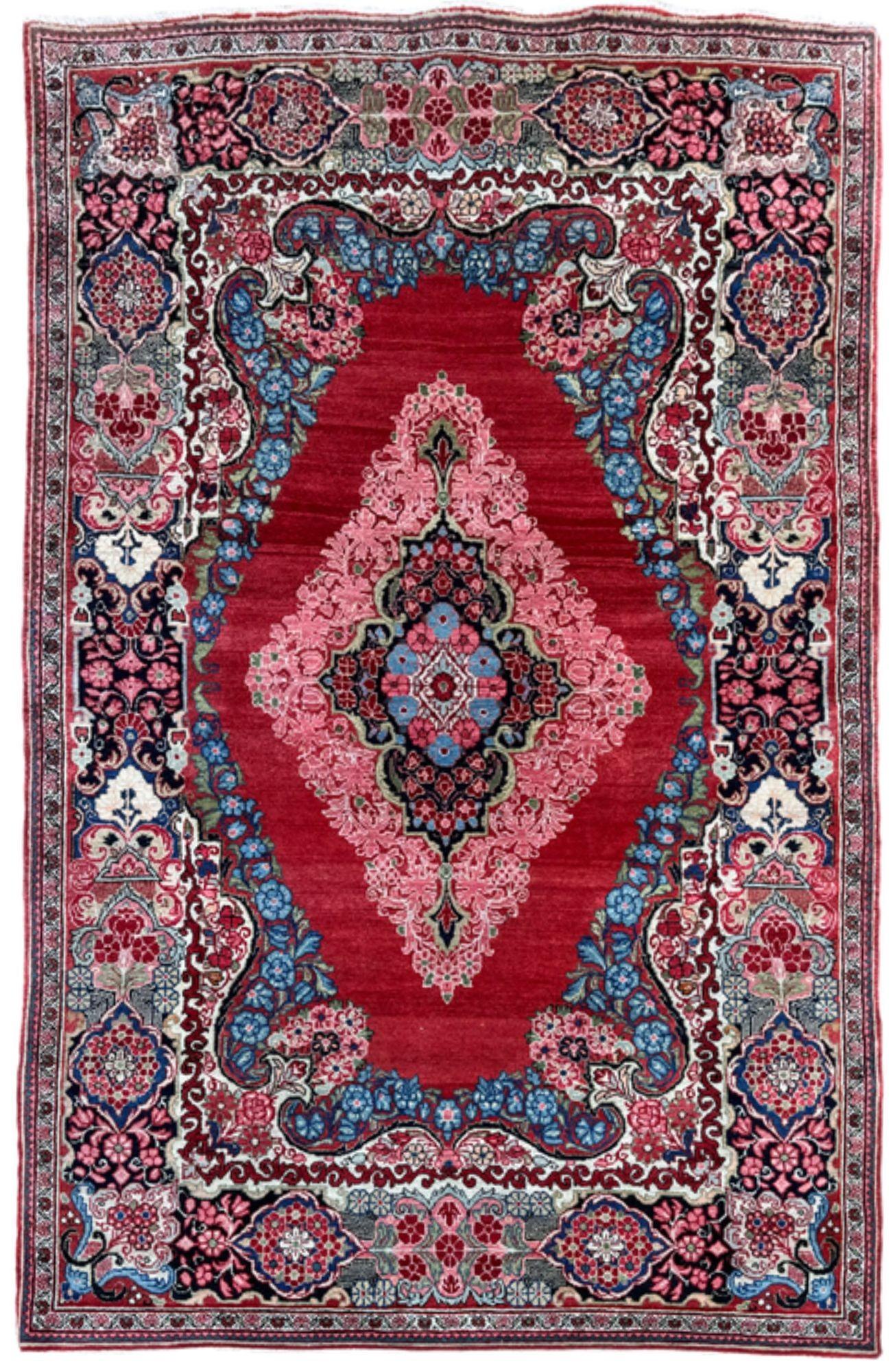 Sarouk Rug c.1930 (1.94m x 1.28m) (1 of 18) Sarouk Rug c.1930 (1.94m x 1.28m) (1 of 18)