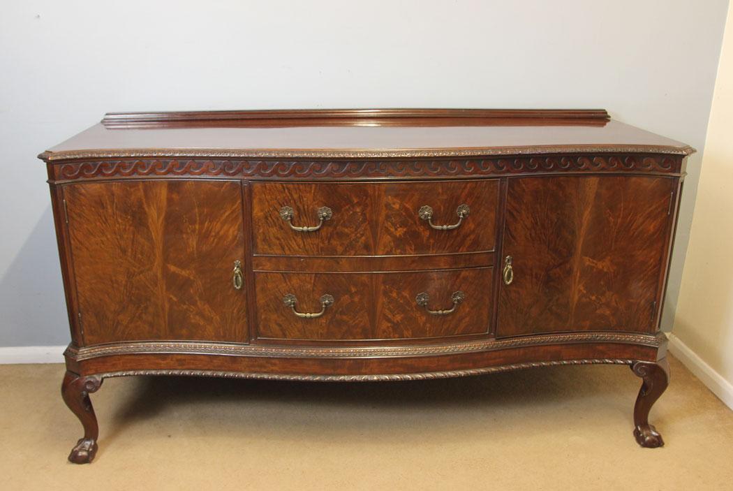 Antique Large Mahogany Sideboard Server (1 of 12)