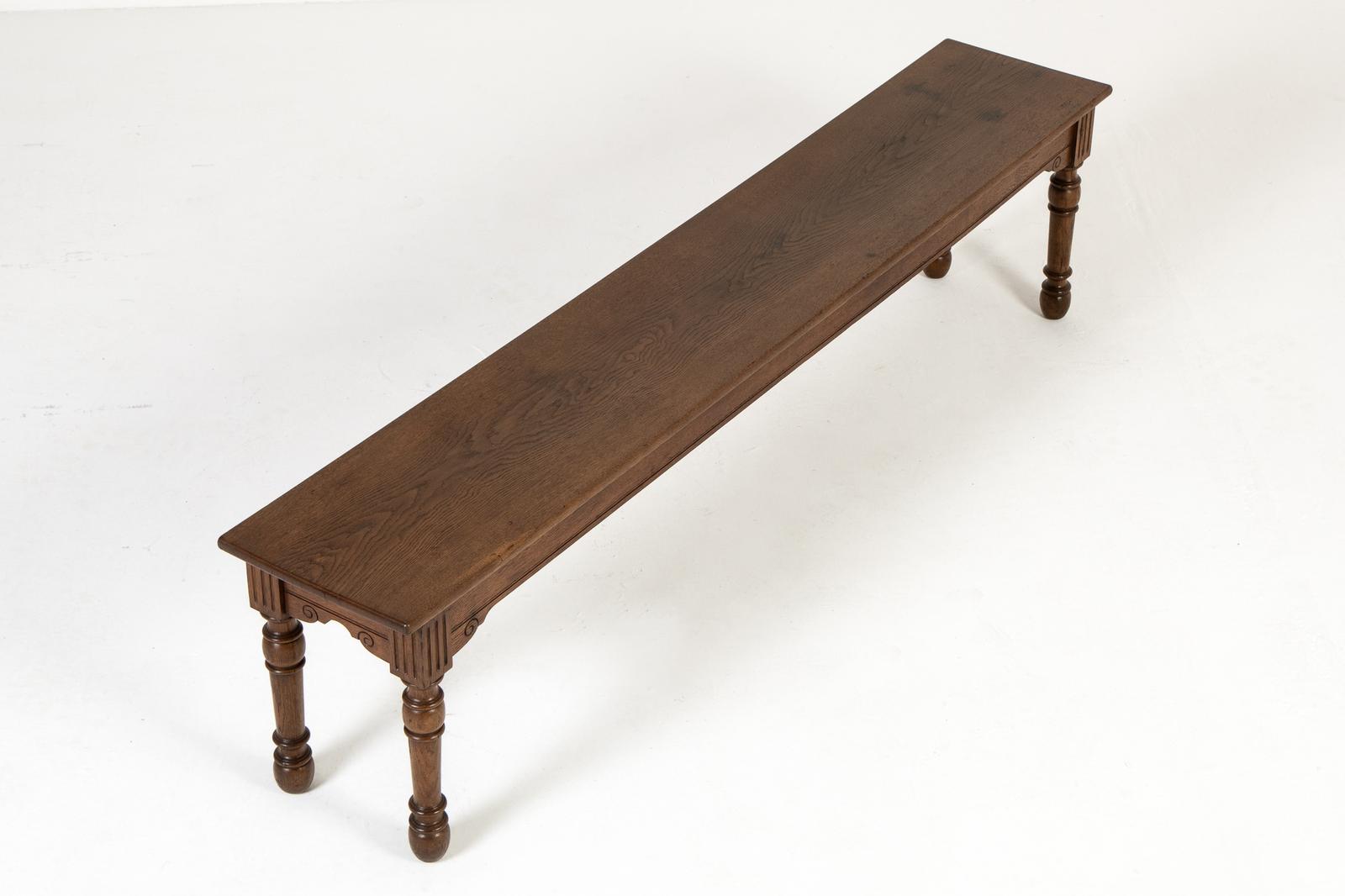 19th Century Oak Hall Bench (1 of 6) 19th Century Oak Hall Bench (1 of 6)