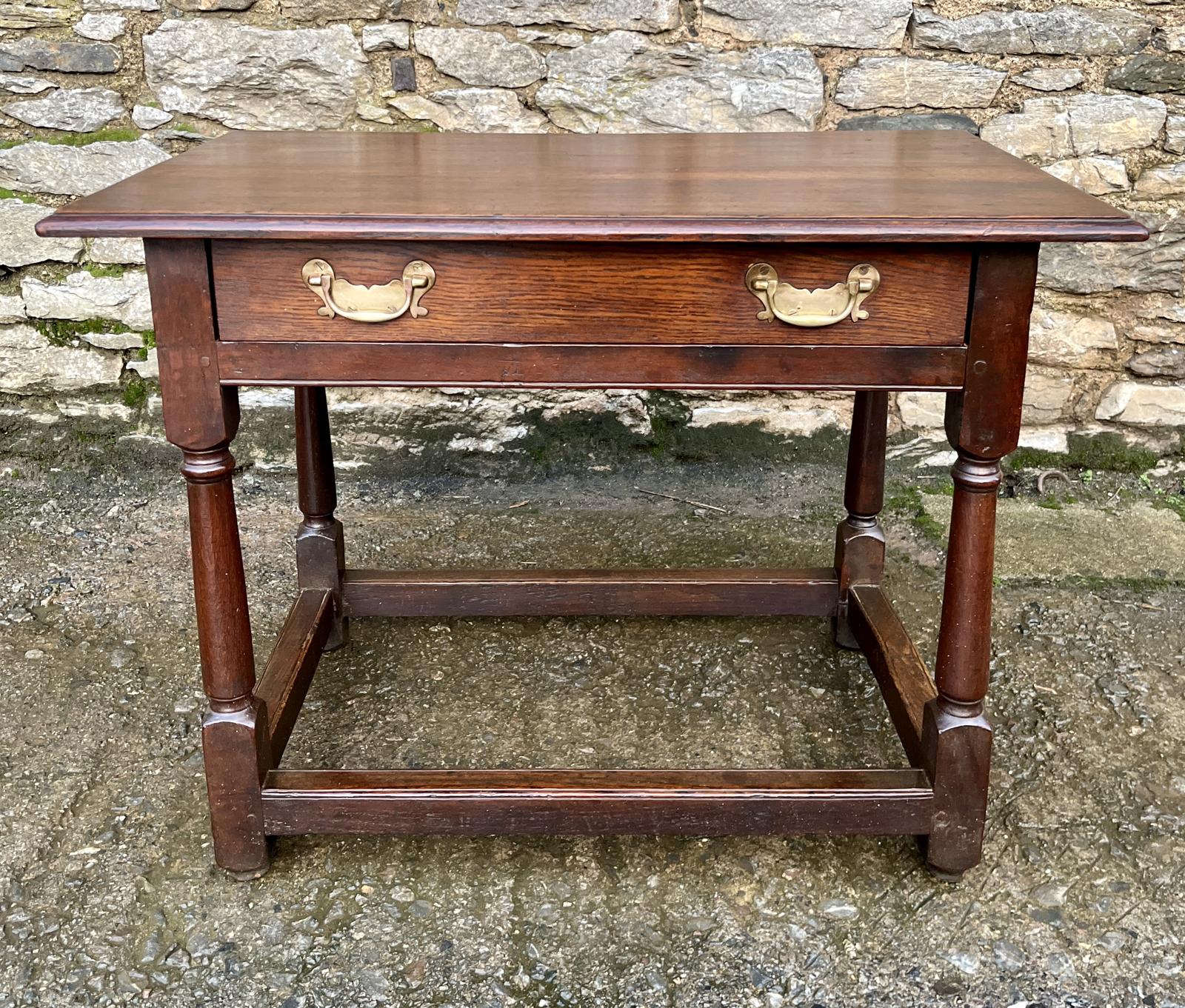 18th Century and Later Oak Side Table (1 of 17) 18th Century and Later Oak Side Table (1 of 17)
