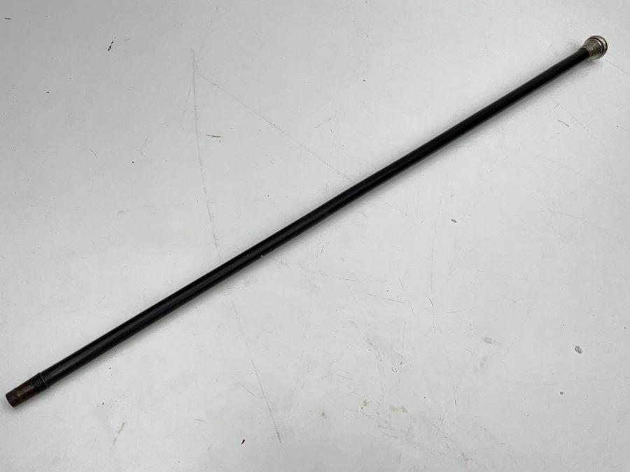 Gentleman's Silver Topped Walking Stick Sword Stick (1 of 18)