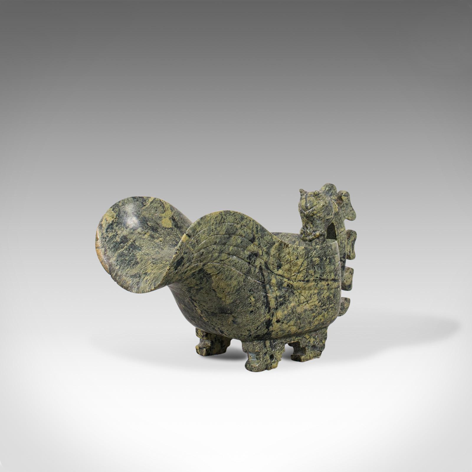 Small Antique Libation Cup, Oriental, Soapstone, Ceremonial, Pouring Jug c.1900 (1 of 12)