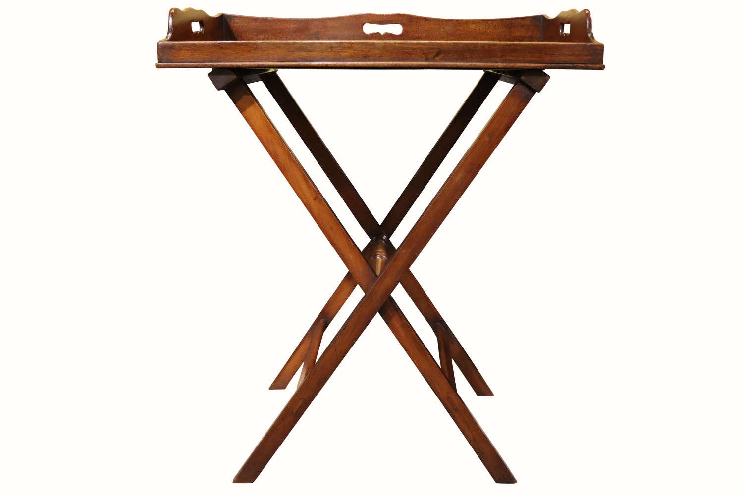 19th Century Mahogany Butlers Tray (1 of 5)