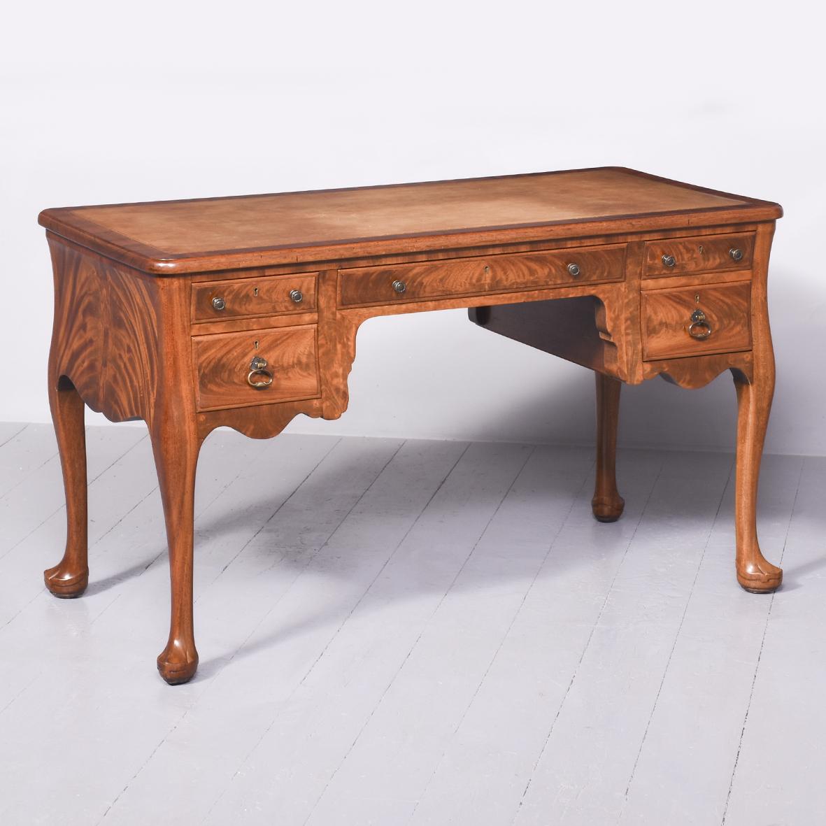 Mahogany Desk by Whytock & Reid of Edinburgh (1 of 12)