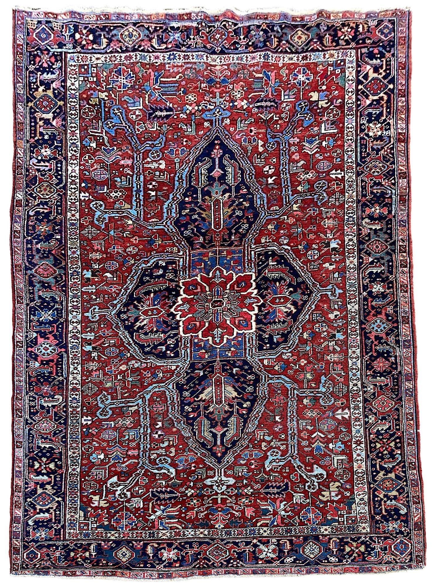 Antique Heriz Carpet (1 of 20)