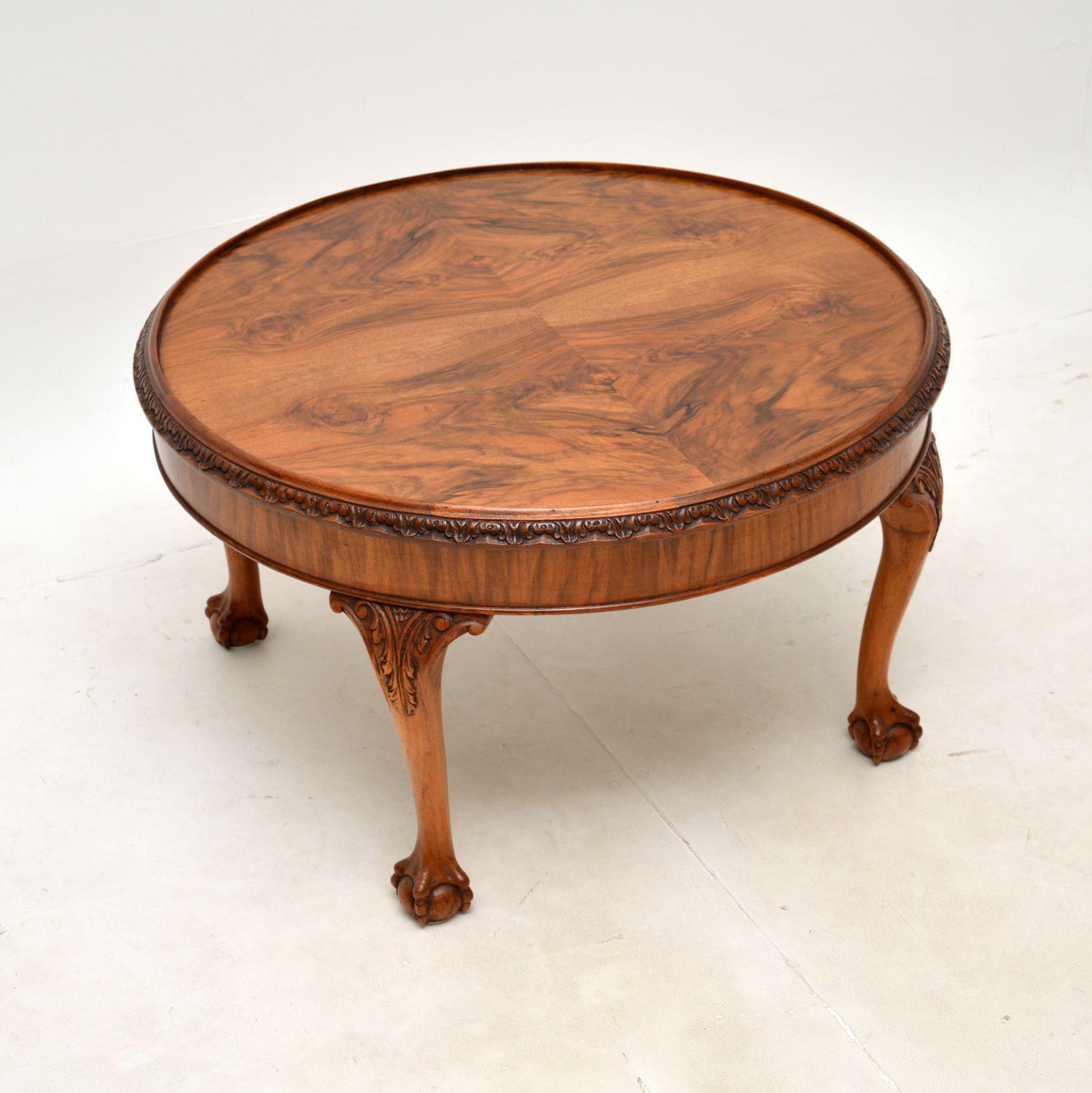 Antique Figured Walnut Coffee Table (1 of 7) Antique Figured Walnut Coffee Table (1 of 7)
