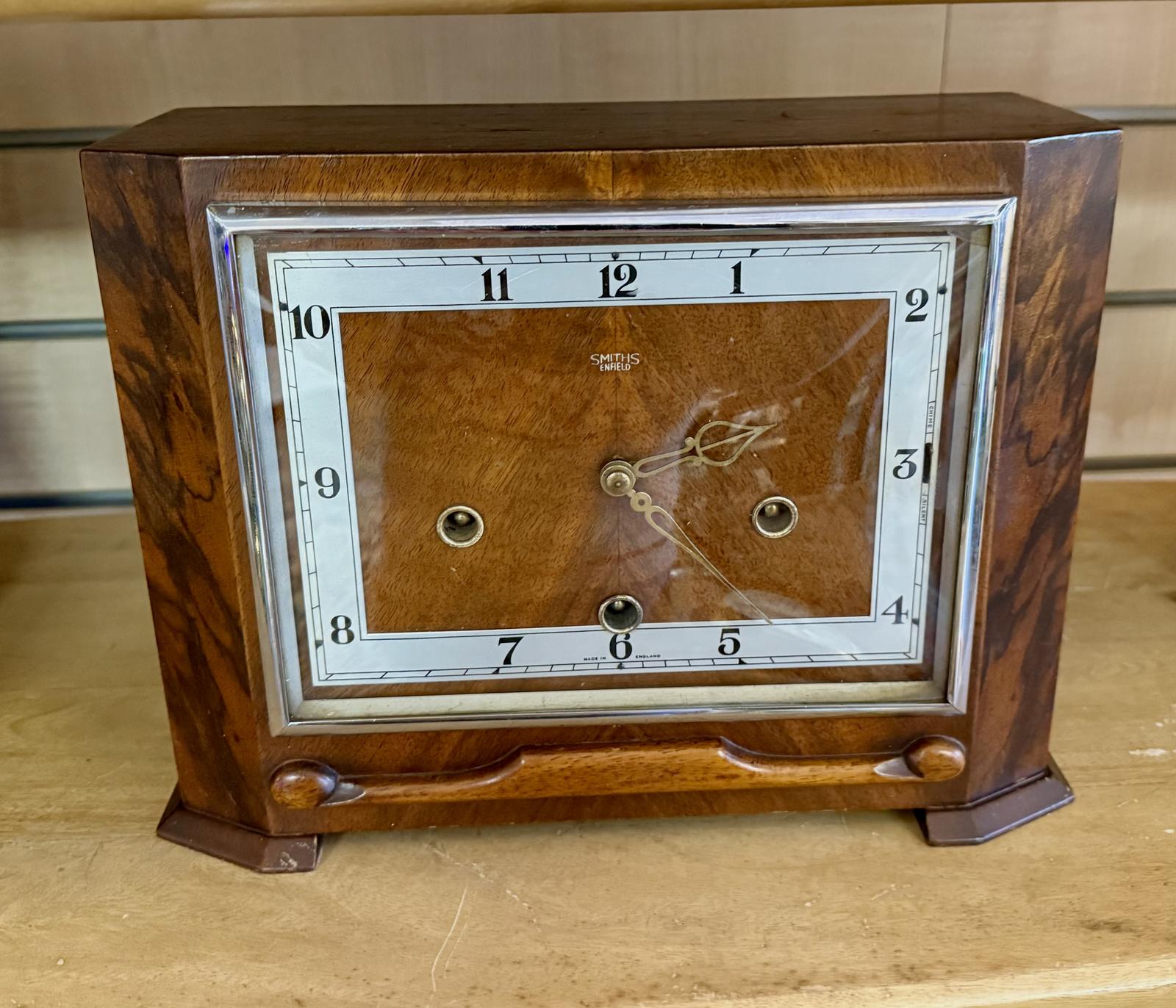 Stunning 1930s Art Deco Smiths Mantle Clock (1 of 2)