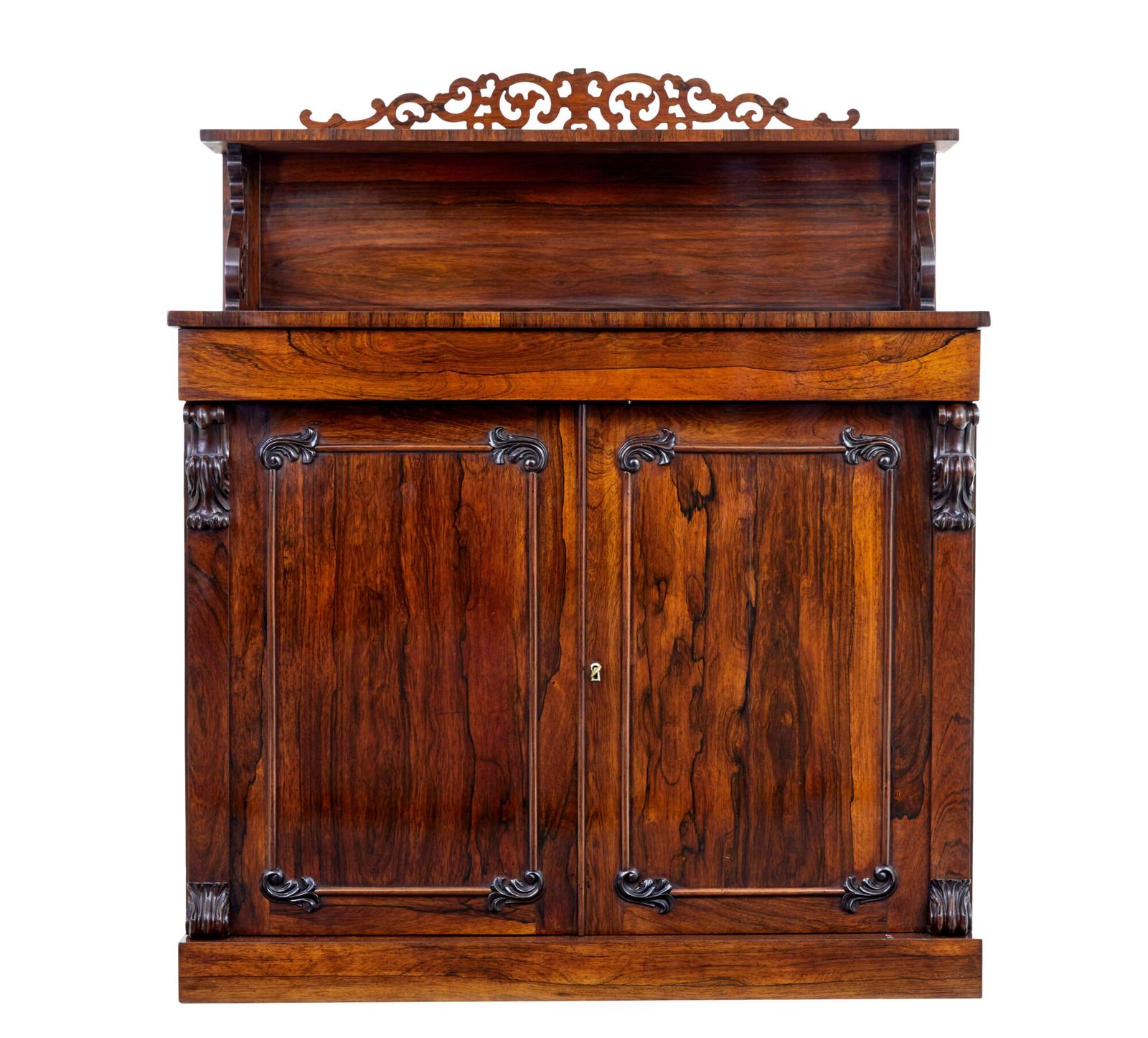 19th Century Regency Chiffonier Sideboard (1 of 9) 19th Century Regency Chiffonier Sideboard (1 of 9)