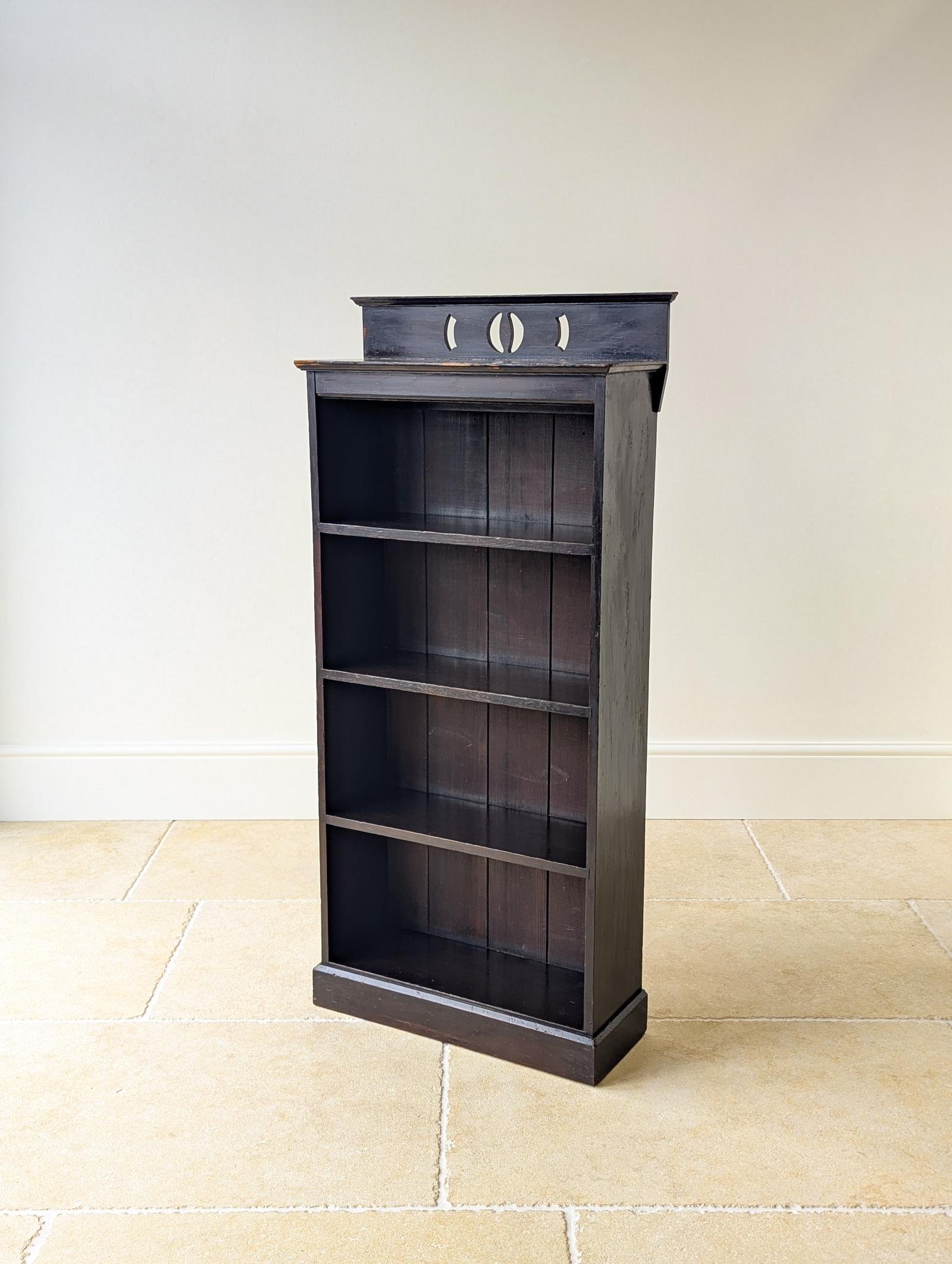 Antique Late Victorian Stained Pine Bookcase c.1890 (1 of 14) Antique Late Victorian Stained Pine Bookcase c.1890 (1 of 14)