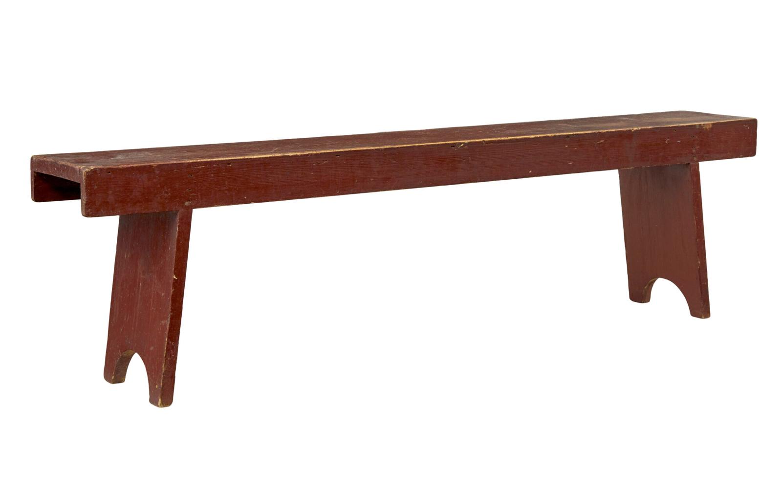 19th Century Swedish Painted Pine Bench (1 of 7) 19th Century Swedish Painted Pine Bench (1 of 7)