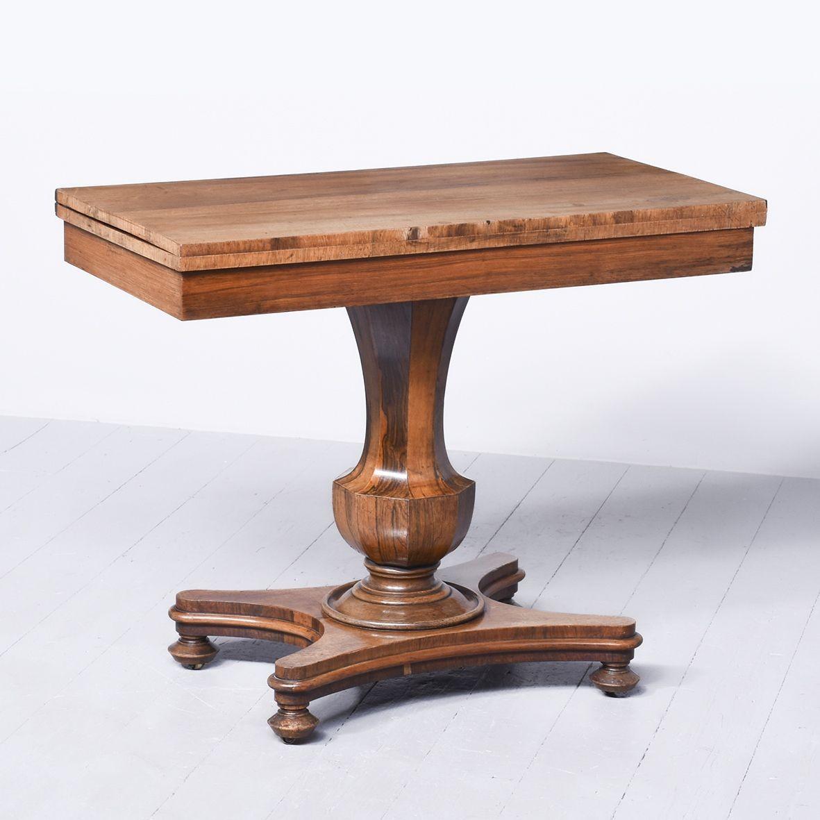 George IV Rosewood Tea Table (1 of 6)