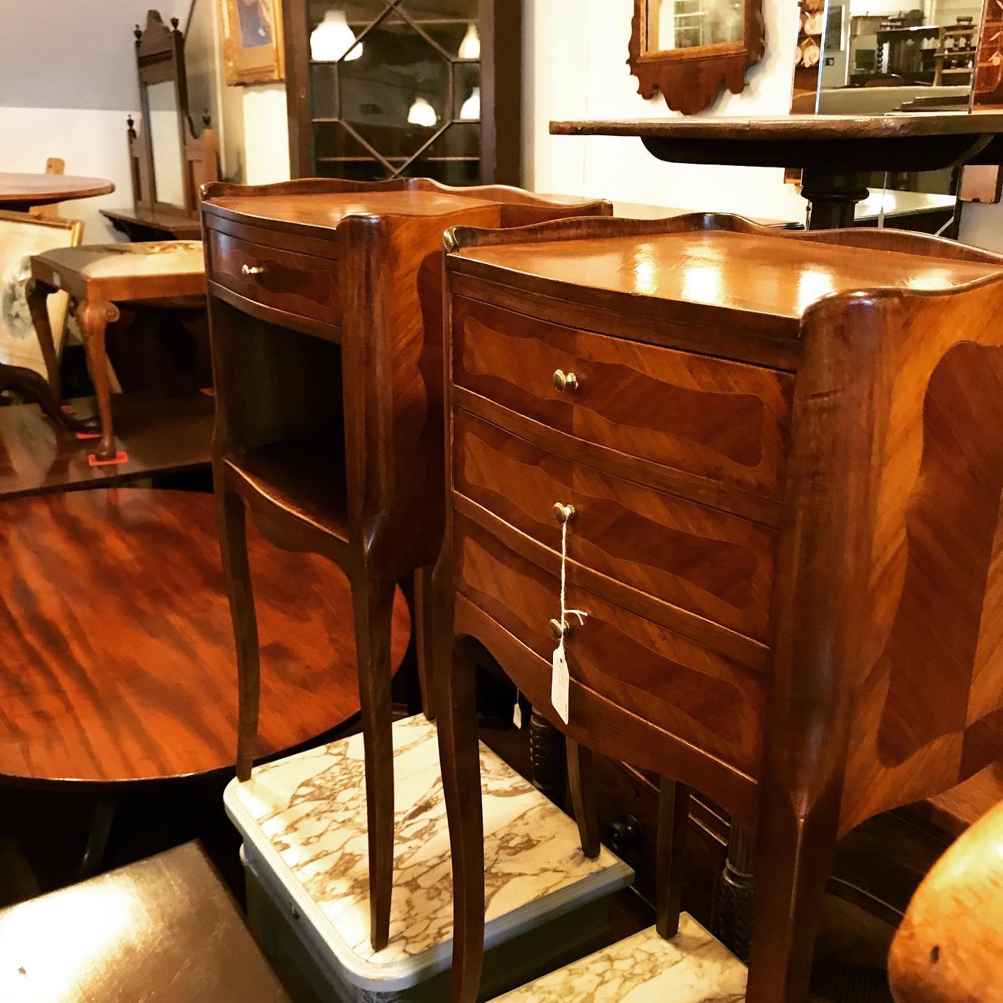 Nice Pair of French Bedside Cabinet (1 of 1)