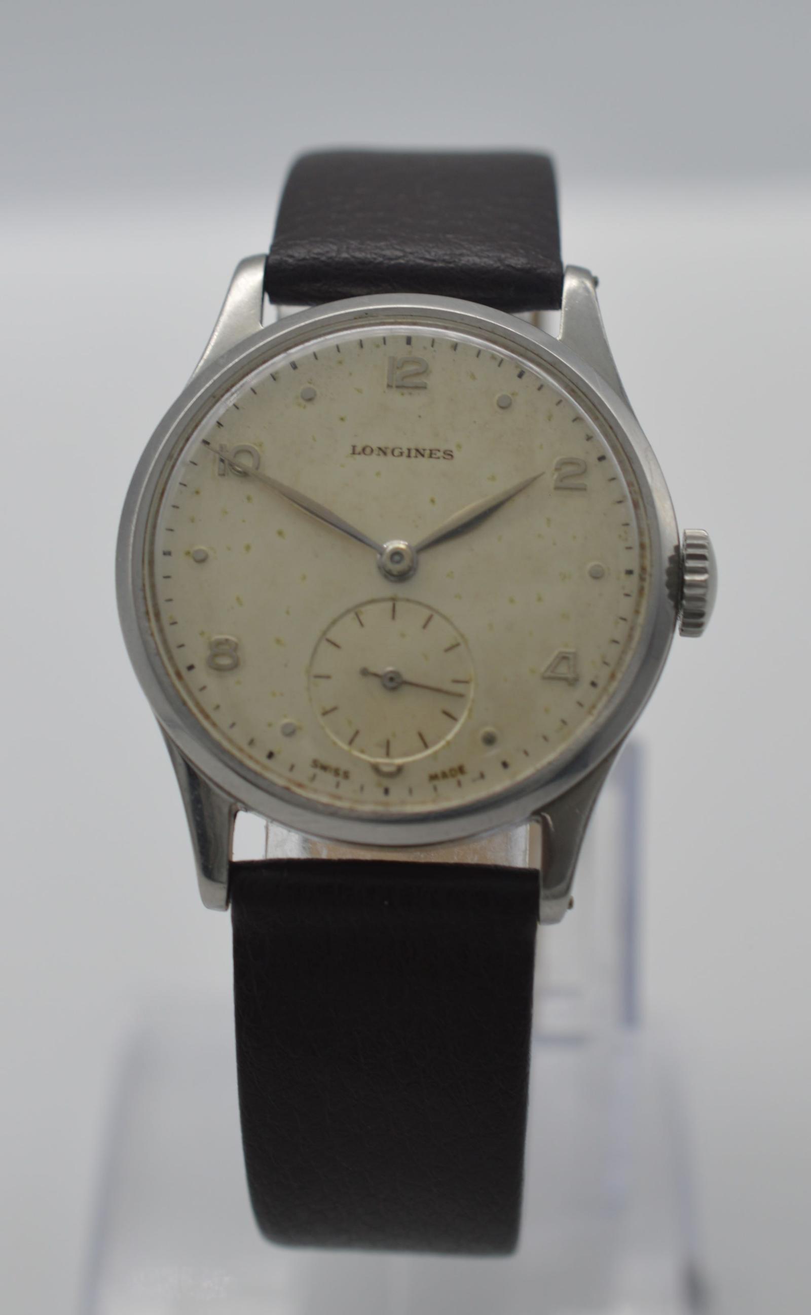 1951 Longines 'Denisteel' Wristwatch (1 of 1) 1951 Longines 'Denisteel' Wristwatch (1 of 1)