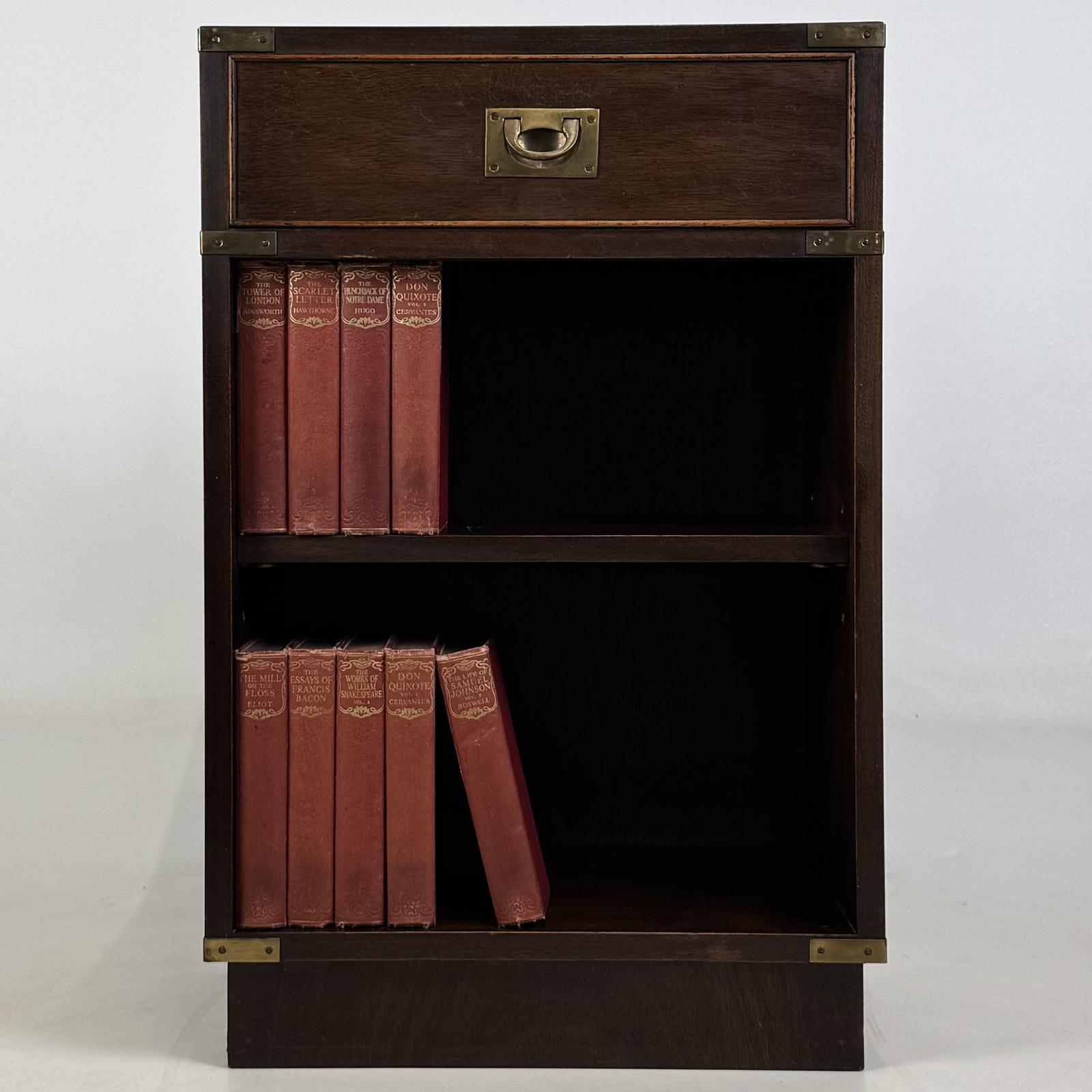 Antique 20th Century Campaign Style Cabinet In Mahogany (1 of 12) Antique 20th Century Campaign Style Cabinet In Mahogany (1 of 12)