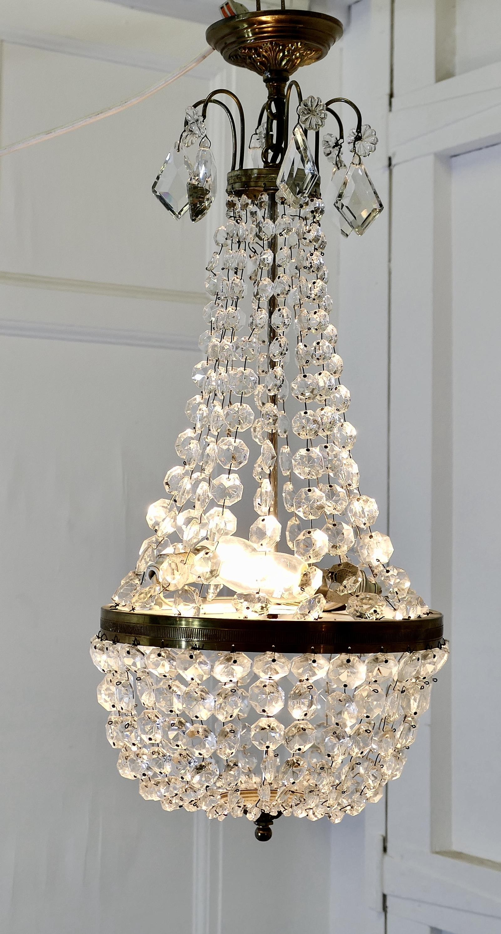 French Empire Style Chandelier (1 of 6)