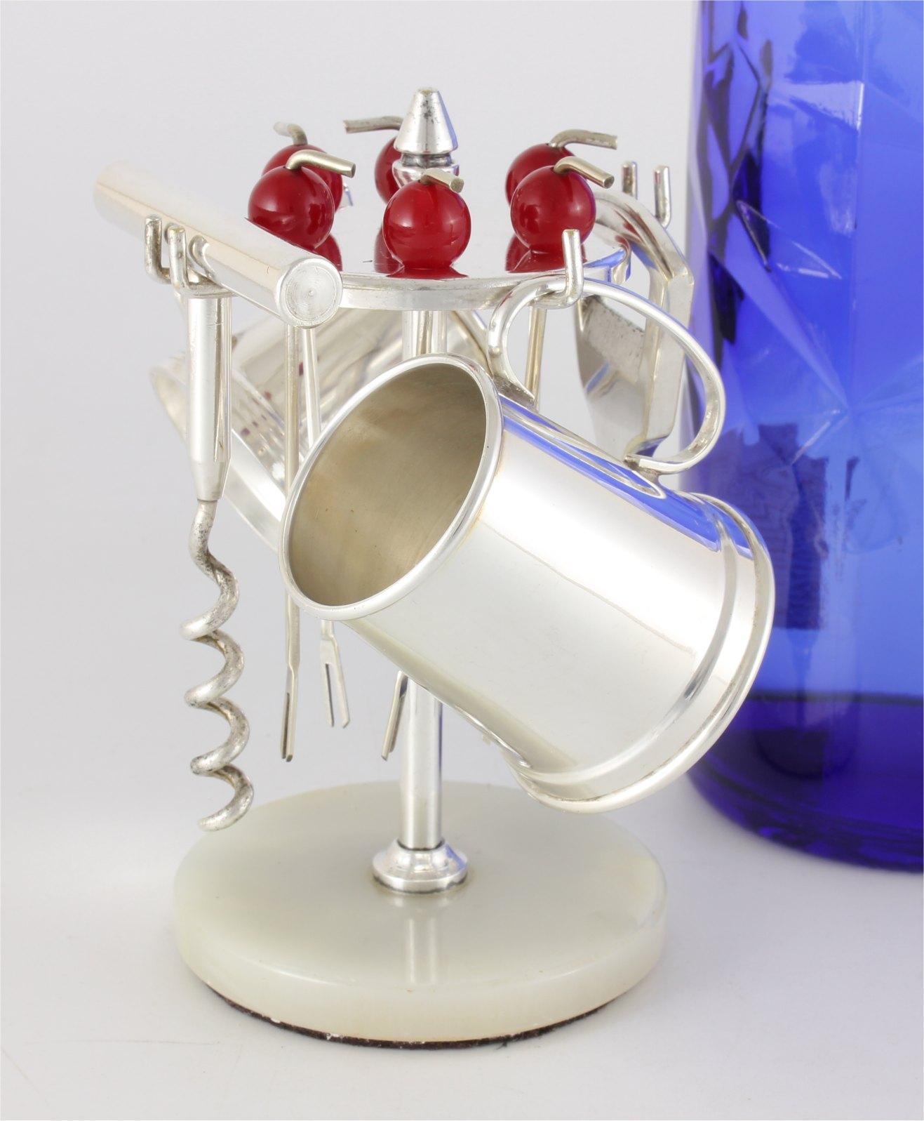 Vintage Bar Accessory Set Silver Plate Cherry Cocktail Picks - PH Vogel (1 of 16) Vintage Bar Accessory Set Silver Plate Cherry Cocktail Picks - PH Vogel (1 of 16)
