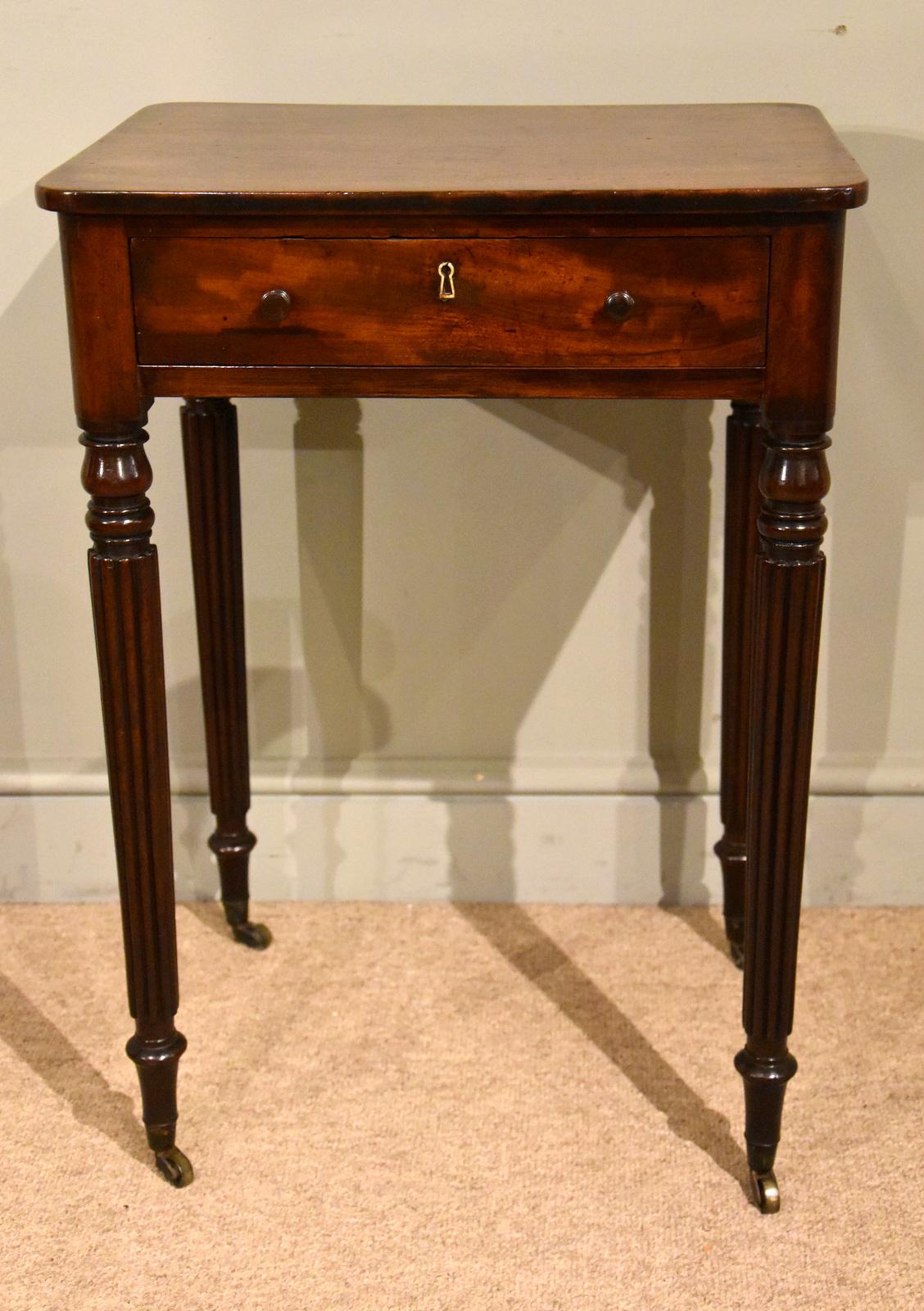 Regency Period Gillows Work Lamp Table (1 of 9) Regency Period Gillows Work Lamp Table (1 of 9)