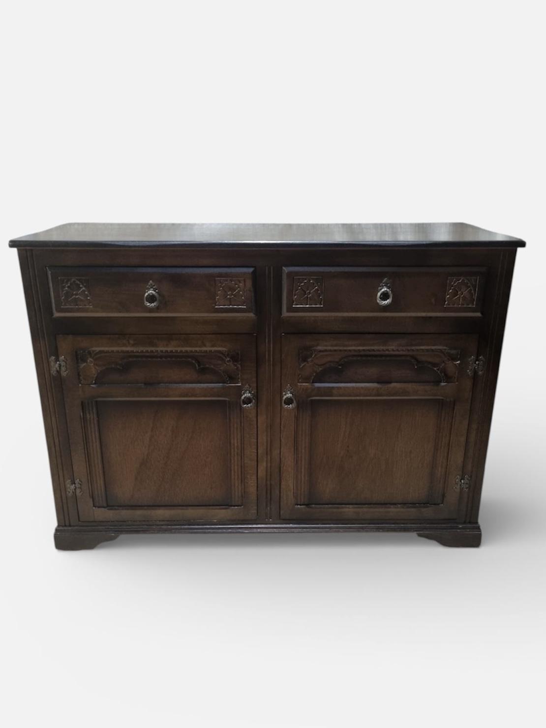 Vintage Oak Sideboard / C1950 (1 of 10) Vintage Oak Sideboard / C1950 (1 of 10)