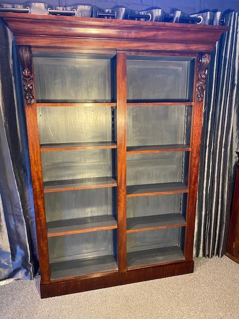 Mahogany  Open Bookcase (1 of 7)