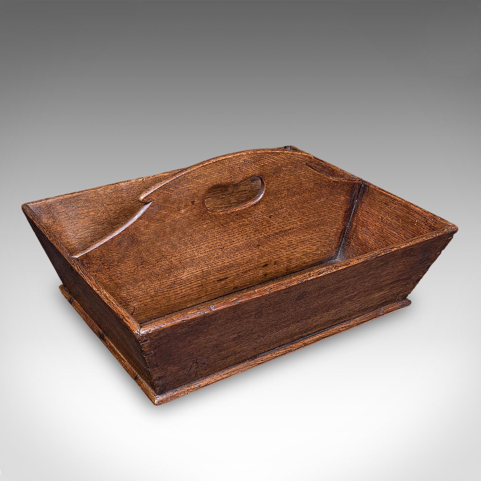 Antique Maid's Carry, English, Oak, Country House, Cutlery Tray, Box, Georgian (1 of 9) Antique Maid's Carry, English, Oak, Country House, Cutlery Tray, Box, Georgian (1 of 9)