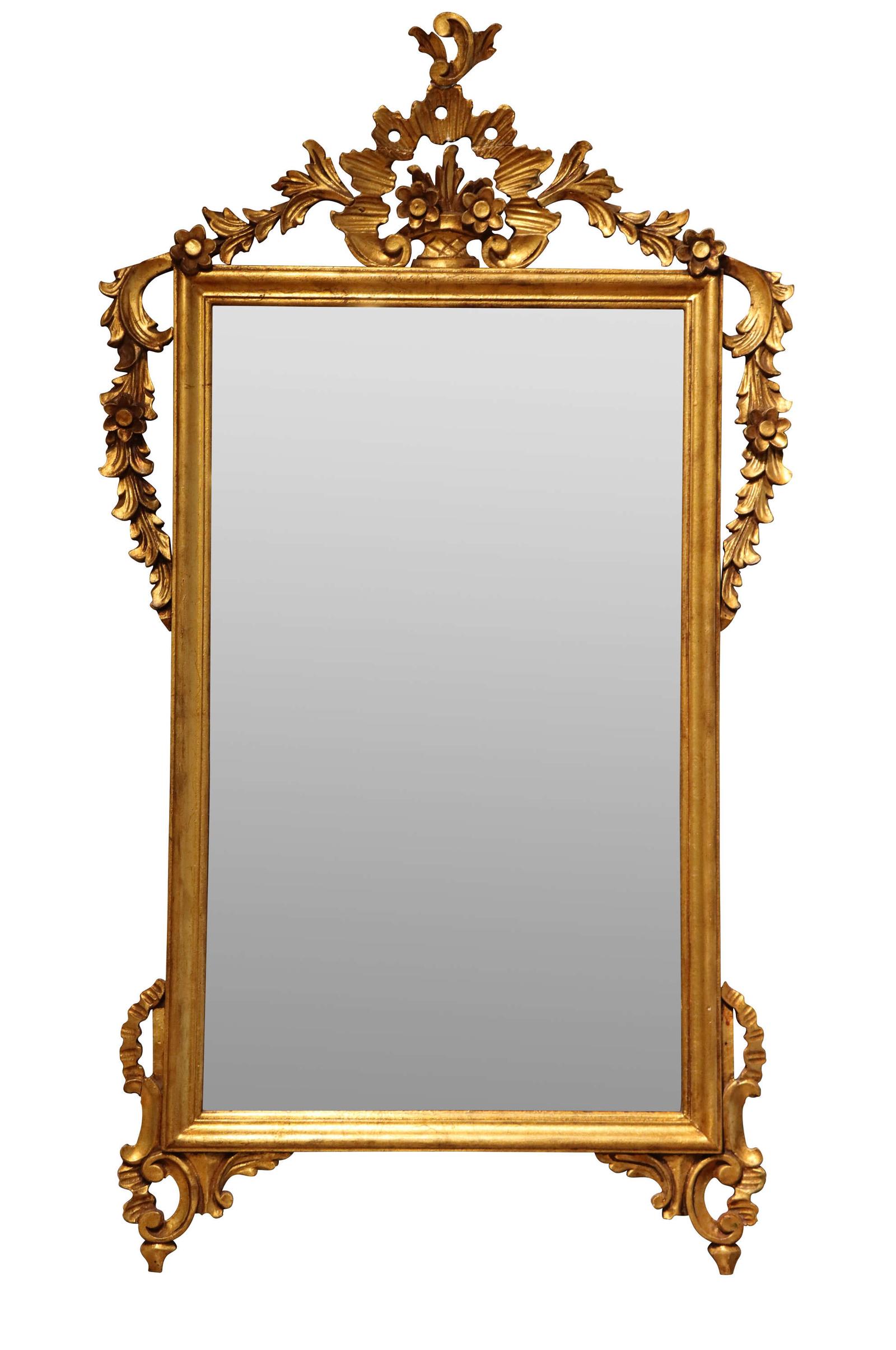 Decorative Giltwood Mirror (1 of 4) Decorative Giltwood Mirror (1 of 4)