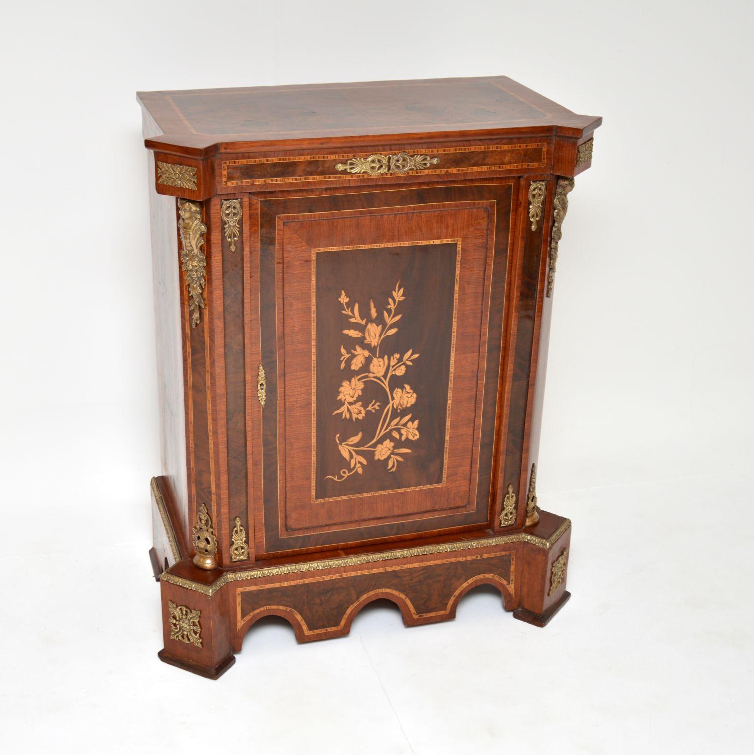 Inlaid Marquetry Side Cabinet (1 of 12) Inlaid Marquetry Side Cabinet (1 of 12)