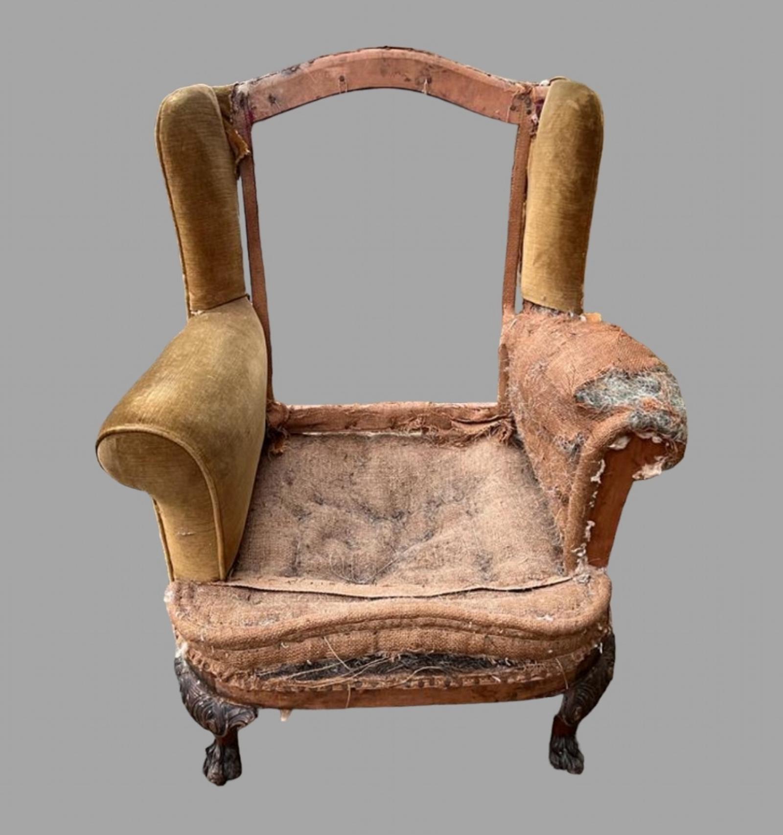 An Attractive 19th Century Mahogany Armchair for Reupholstering (1 of 6) An Attractive 19th Century Mahogany Armchair for Reupholstering (1 of 6)