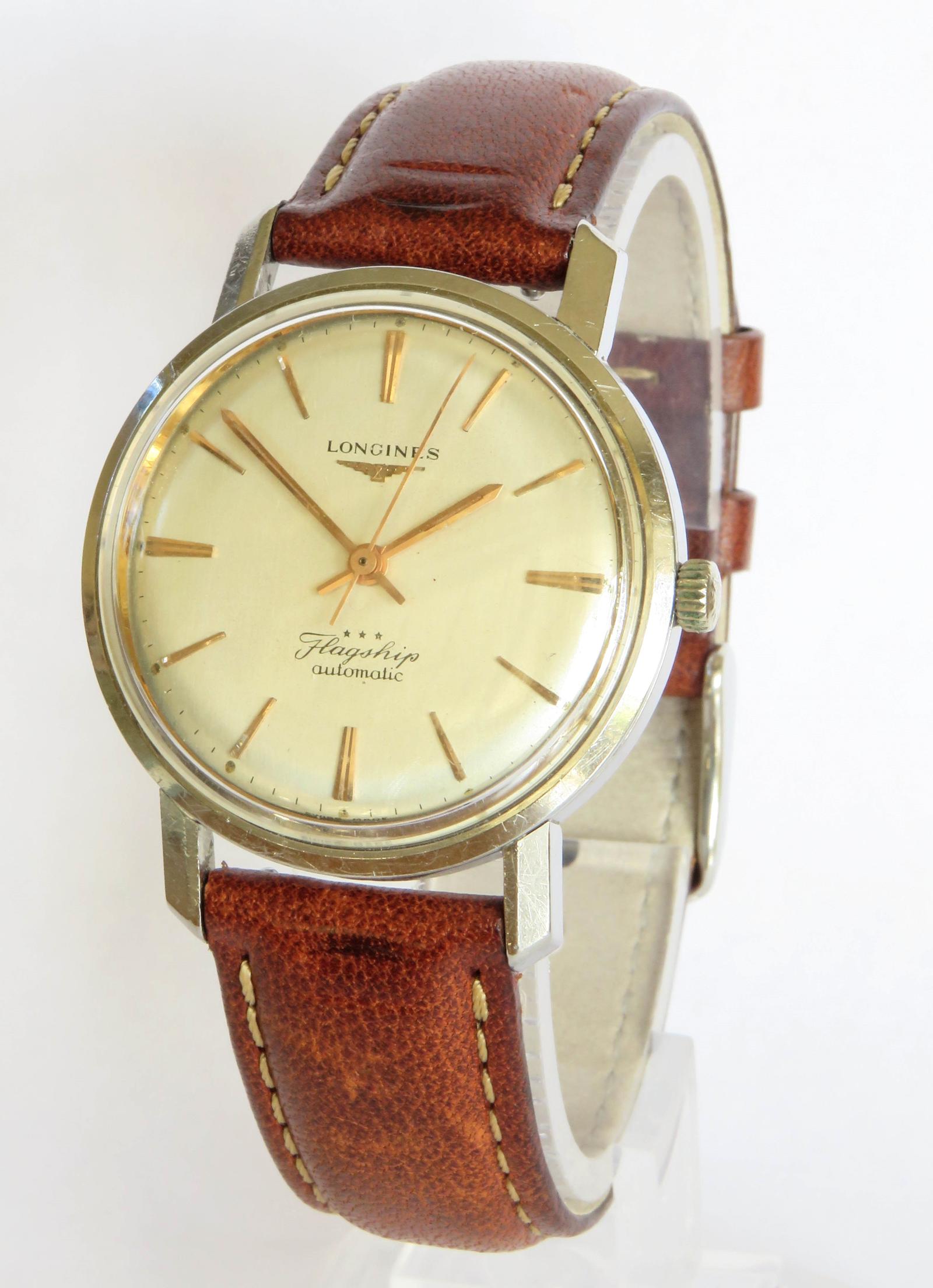 Watch: Gents Longines Flagship Automatic Wrist Watch 1960 (1 of 5)