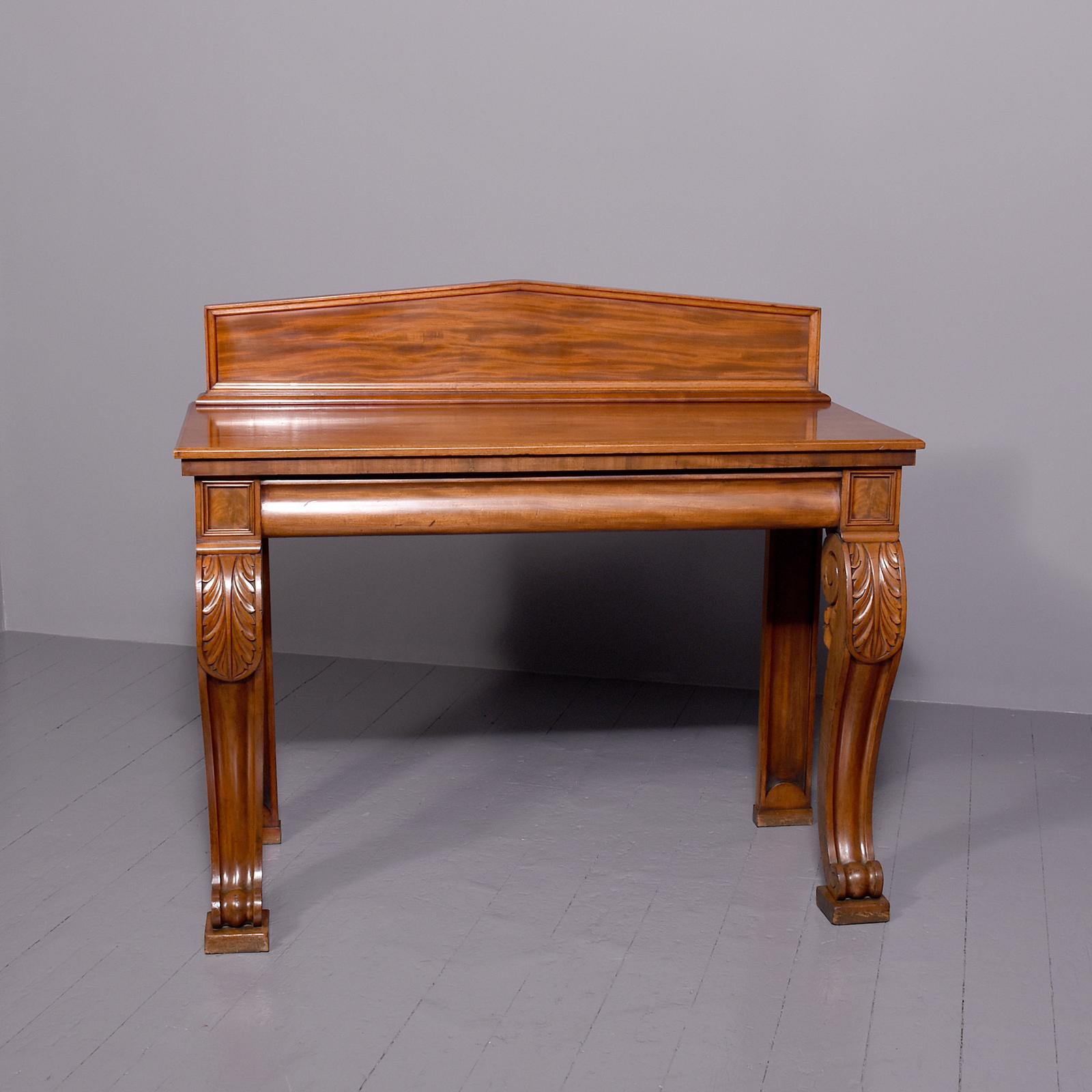 Willian IV Mahogany Console Table (1 of 7)