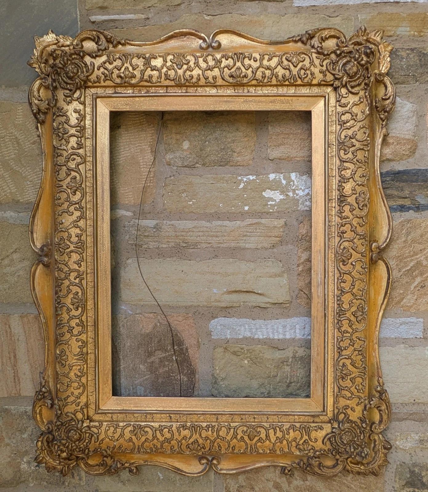 Attractive 19th Century Moulded Gilt & Gesso Frame (1 of 8)