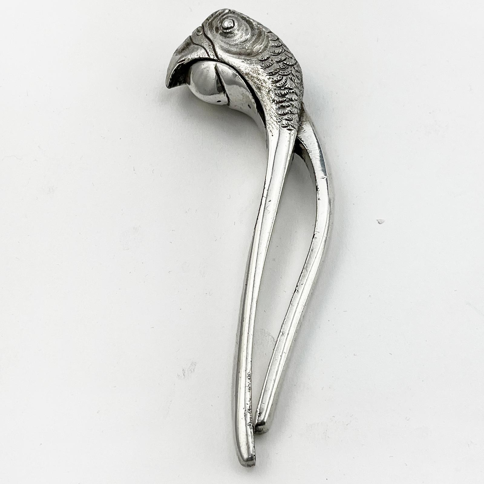 Asprey Silver Plated Pair of Parrot Head Nut Crackers (1 of 6) Asprey Silver Plated Pair of Parrot Head Nut Crackers (1 of 6)