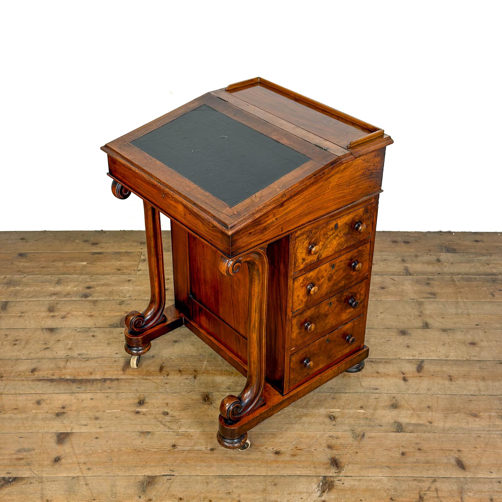 Antique Victorian Walnut Davenport Desk (1 of 11) Antique Victorian Walnut Davenport Desk (1 of 11)