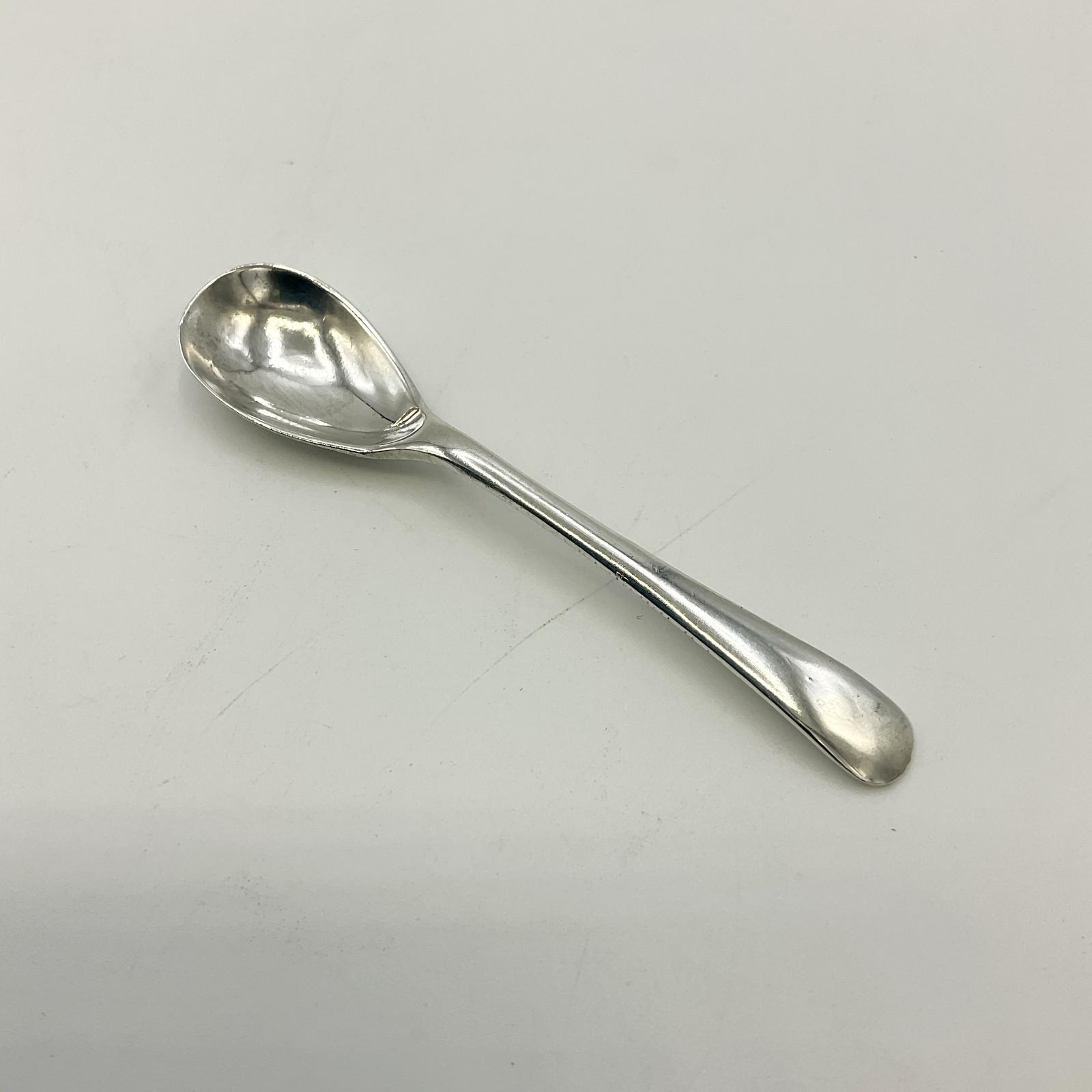 Antique 1920s Silver Salt Spoon (1 of 10)