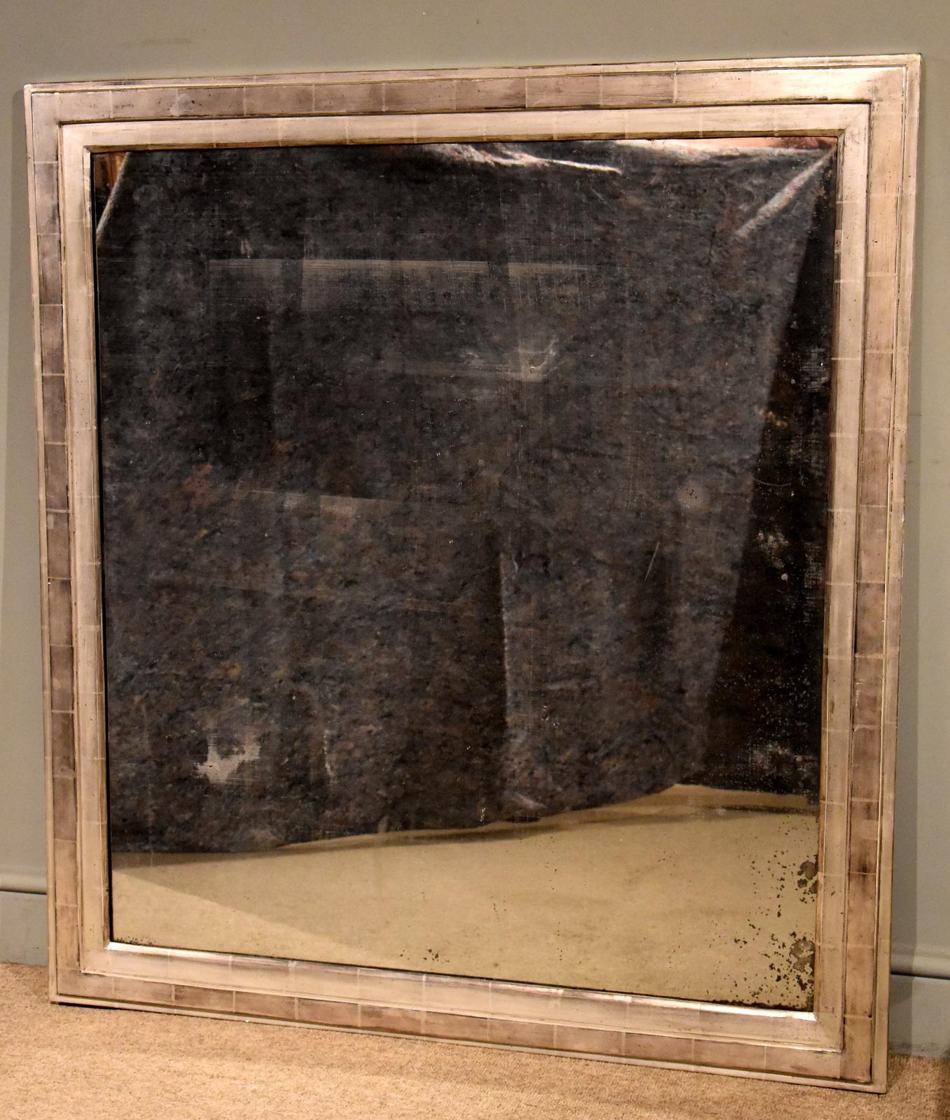 Large French Silver Gilt Mirror (1 of 4) Large French Silver Gilt Mirror (1 of 4)