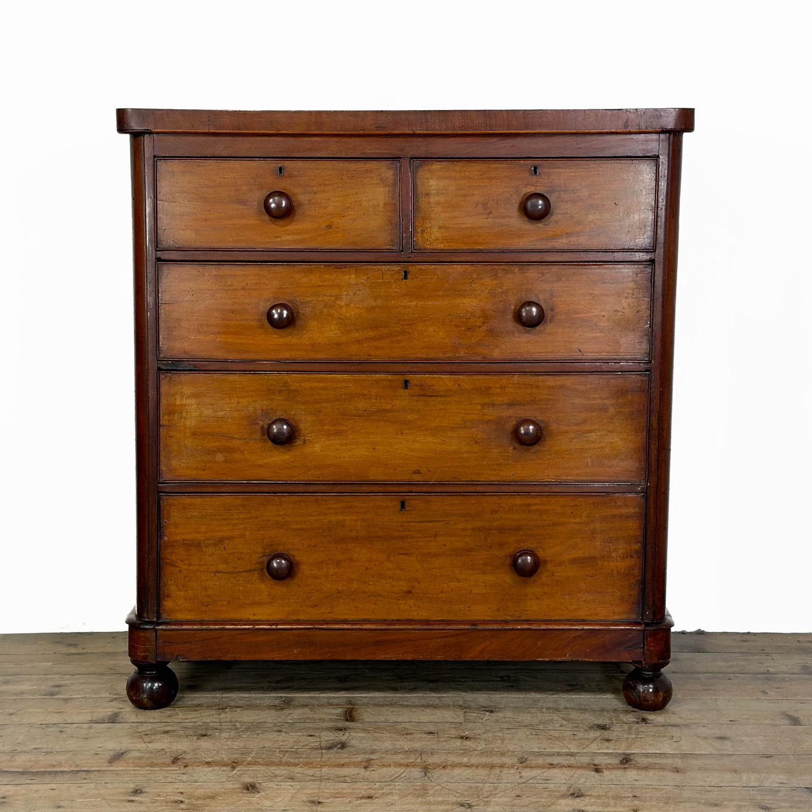 Antique Victorian Mahogany Chest of Drawers (1 of 10) Antique Victorian Mahogany Chest of Drawers (1 of 10)