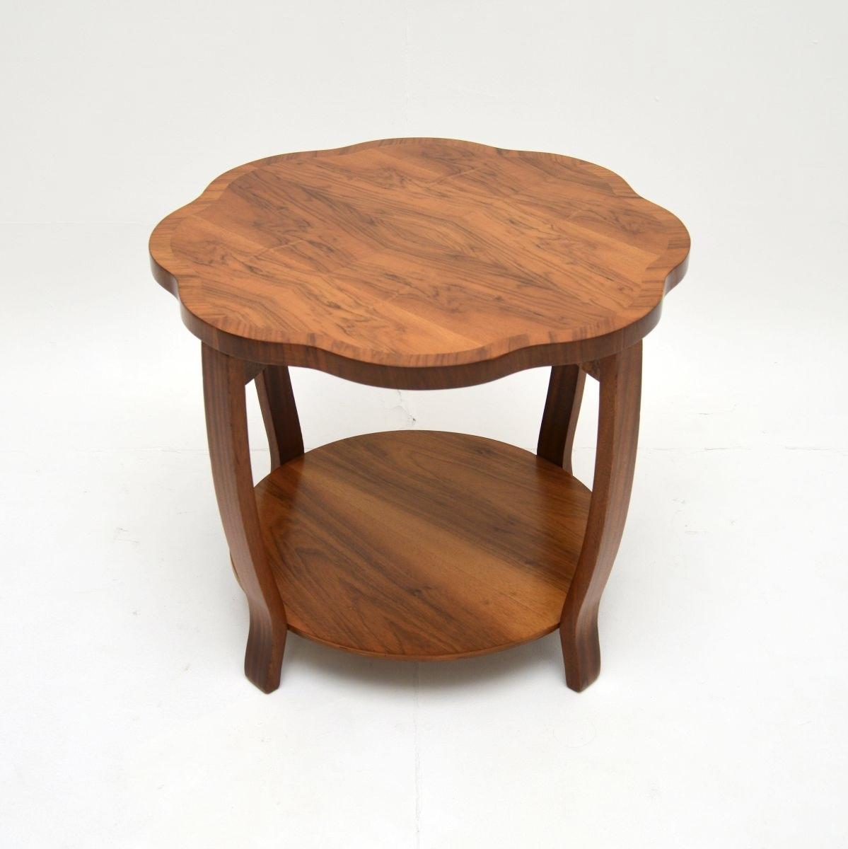 Art Deco Figured Walnut Occasional / Coffee Table (1 of 5) Art Deco Figured Walnut Occasional / Coffee Table (1 of 5)
