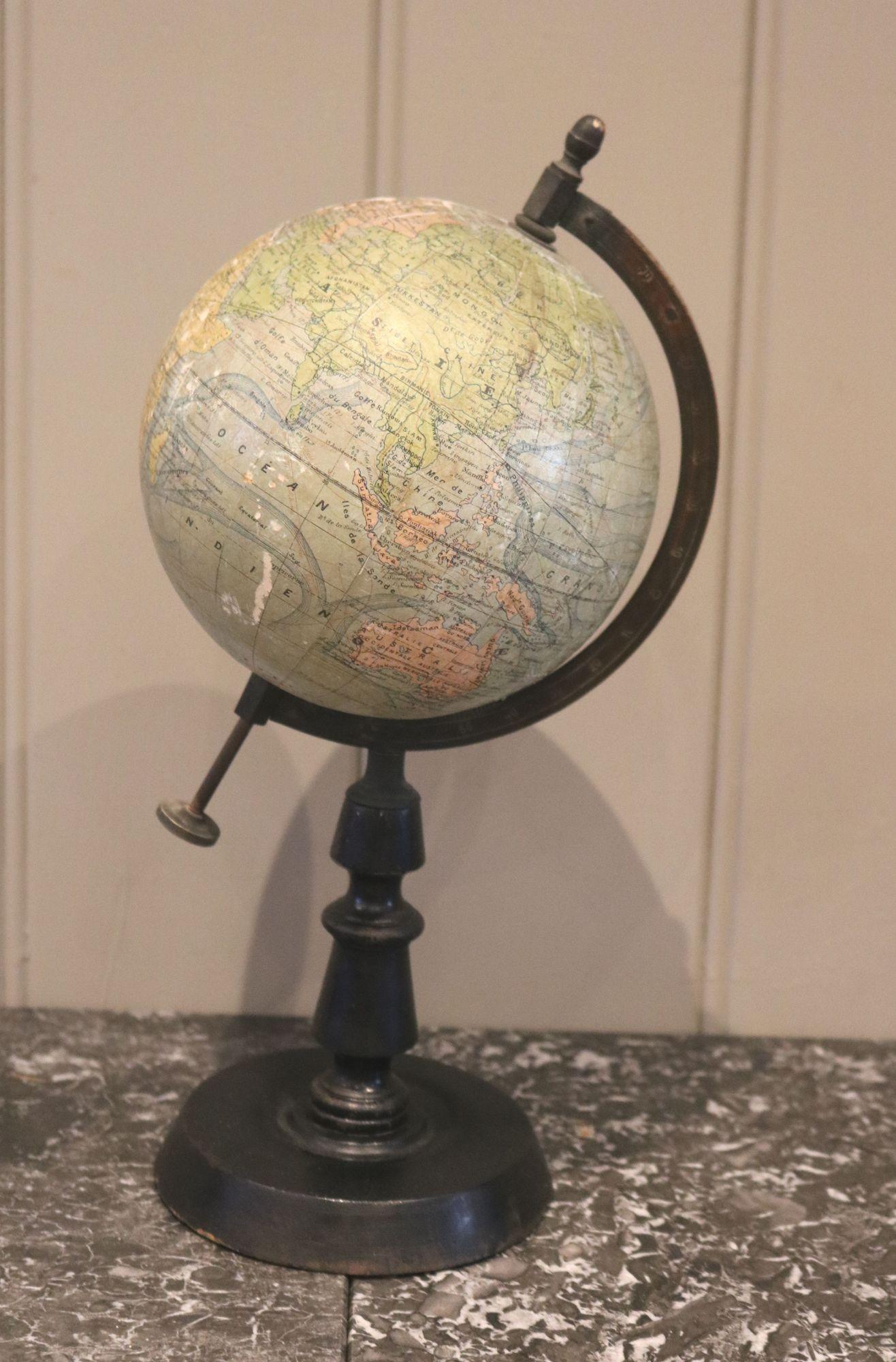 French 8" Terrestrial Globe (1 of 11)