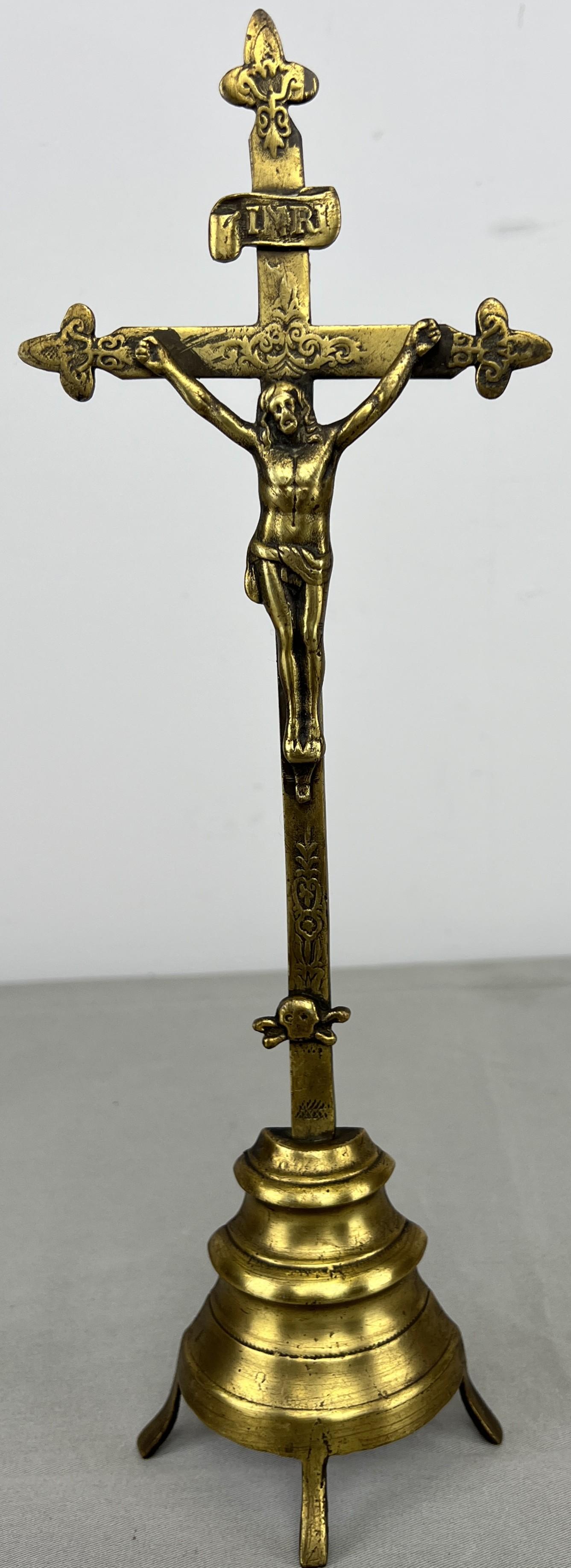 Crucifix Vintage French Style Religious Cross Freestanding (1 of 8) Crucifix Vintage French Style Religious Cross Freestanding (1 of 8)