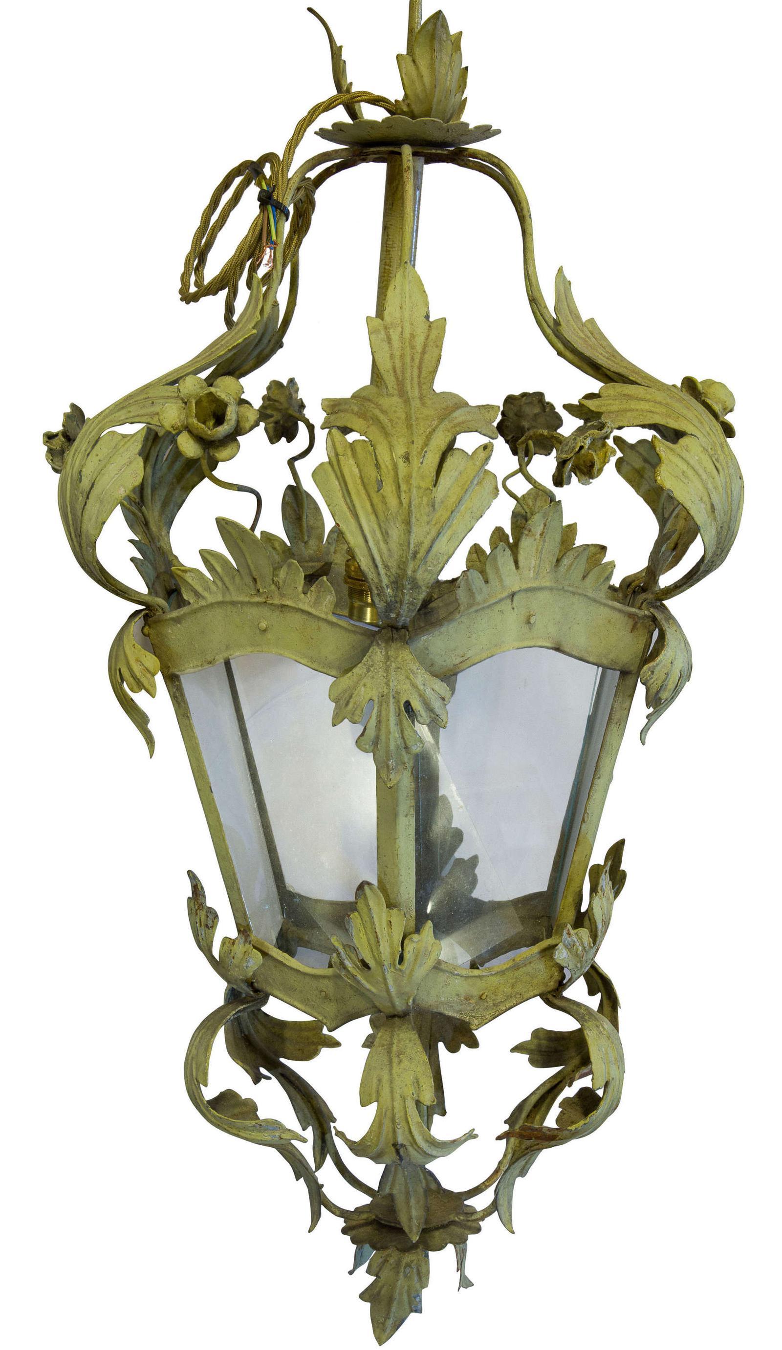 Italian Tole Lantern (1 of 1)