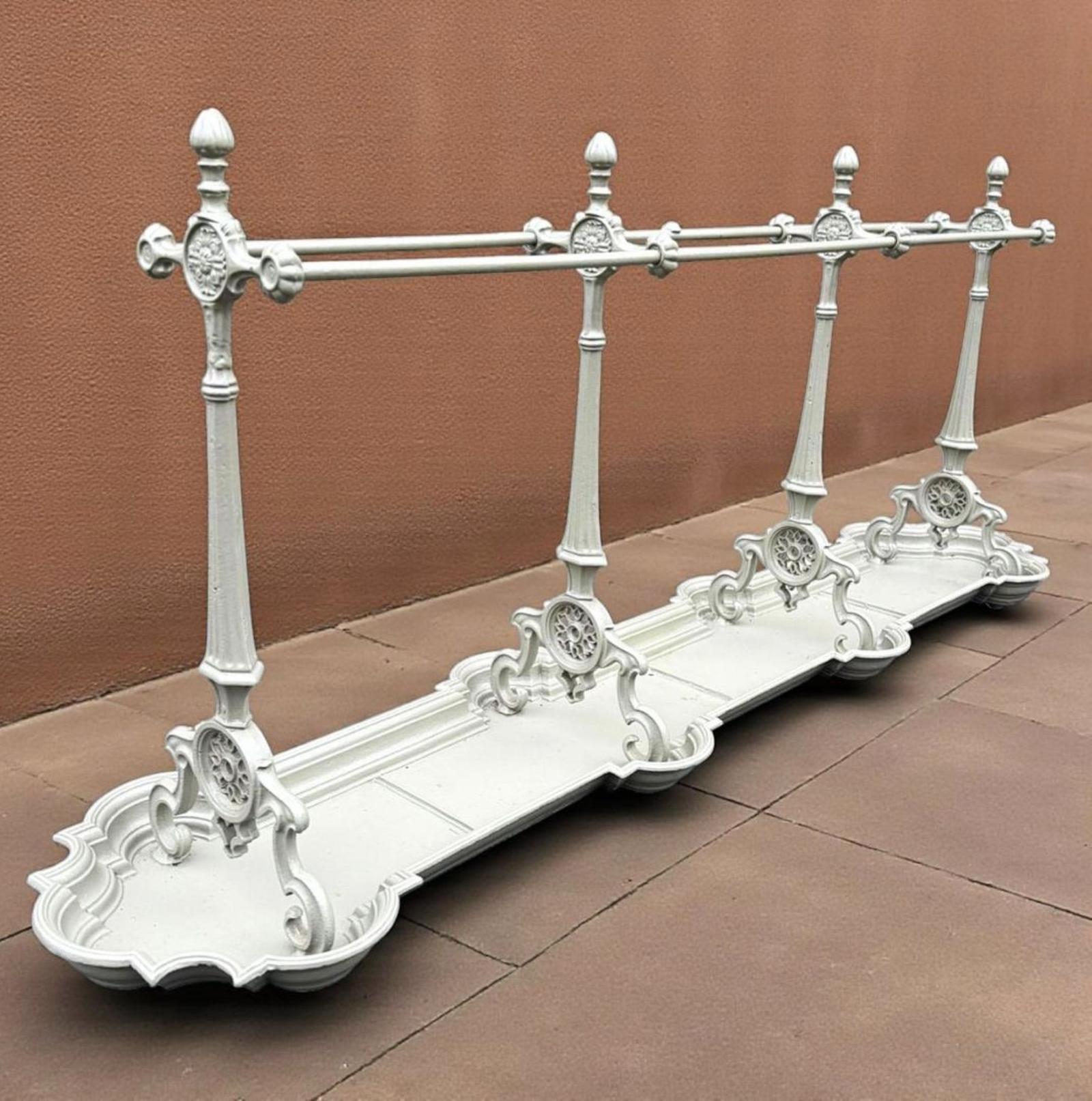 Large Antique French Cast Iron Umbrella / Stick Stand (1 of 19) Large Antique French Cast Iron Umbrella / Stick Stand (1 of 19)